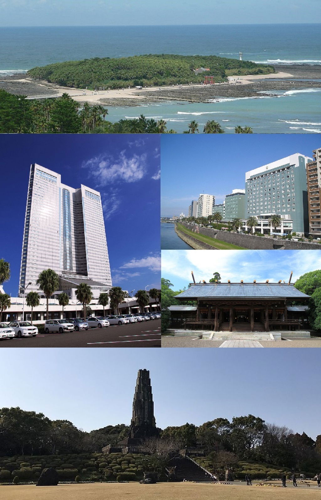 宮崎県宮崎市のモンタージュ画像