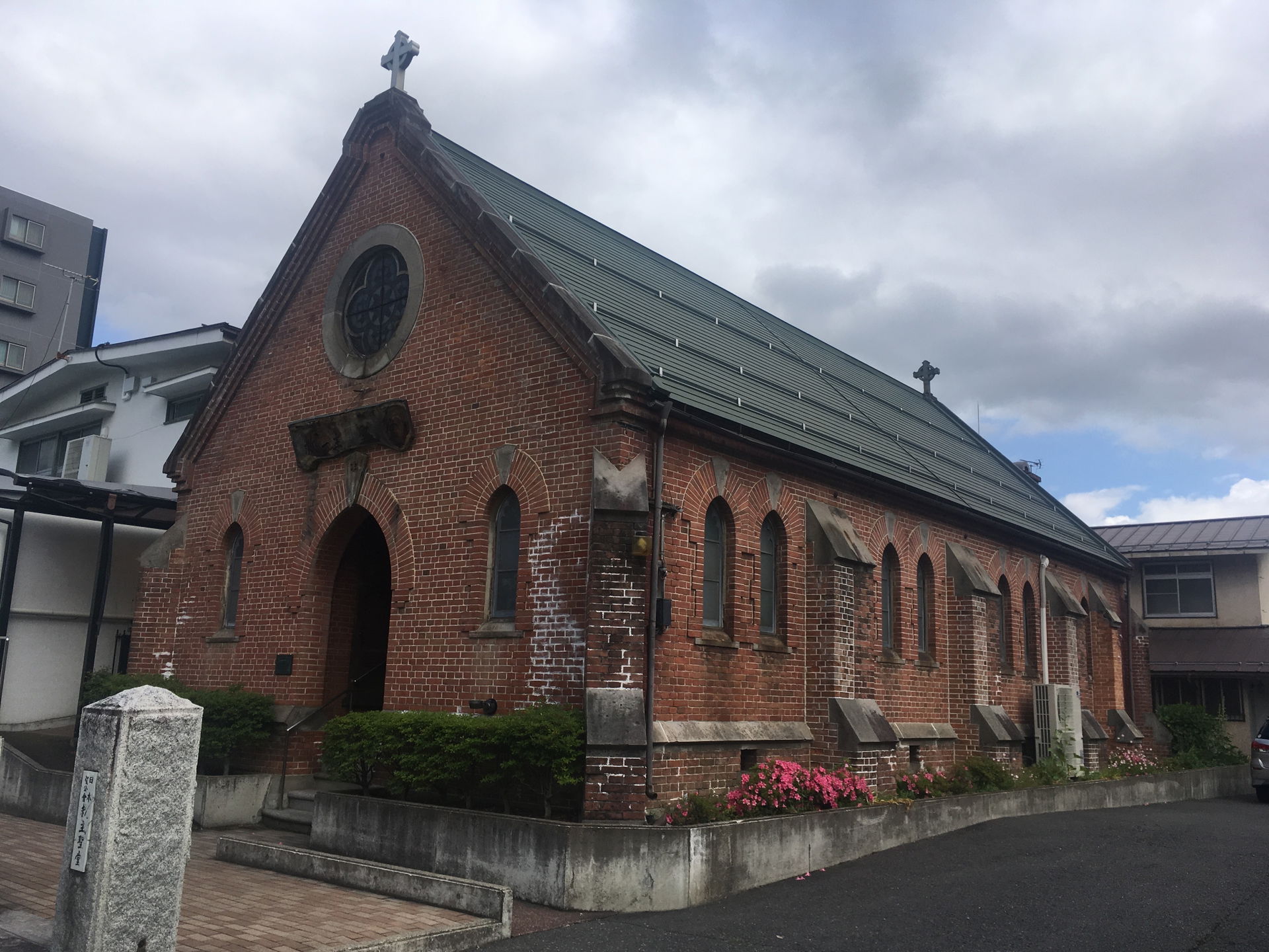 This is a photo of the Nagano Holy Saviour Church, an Anglican …