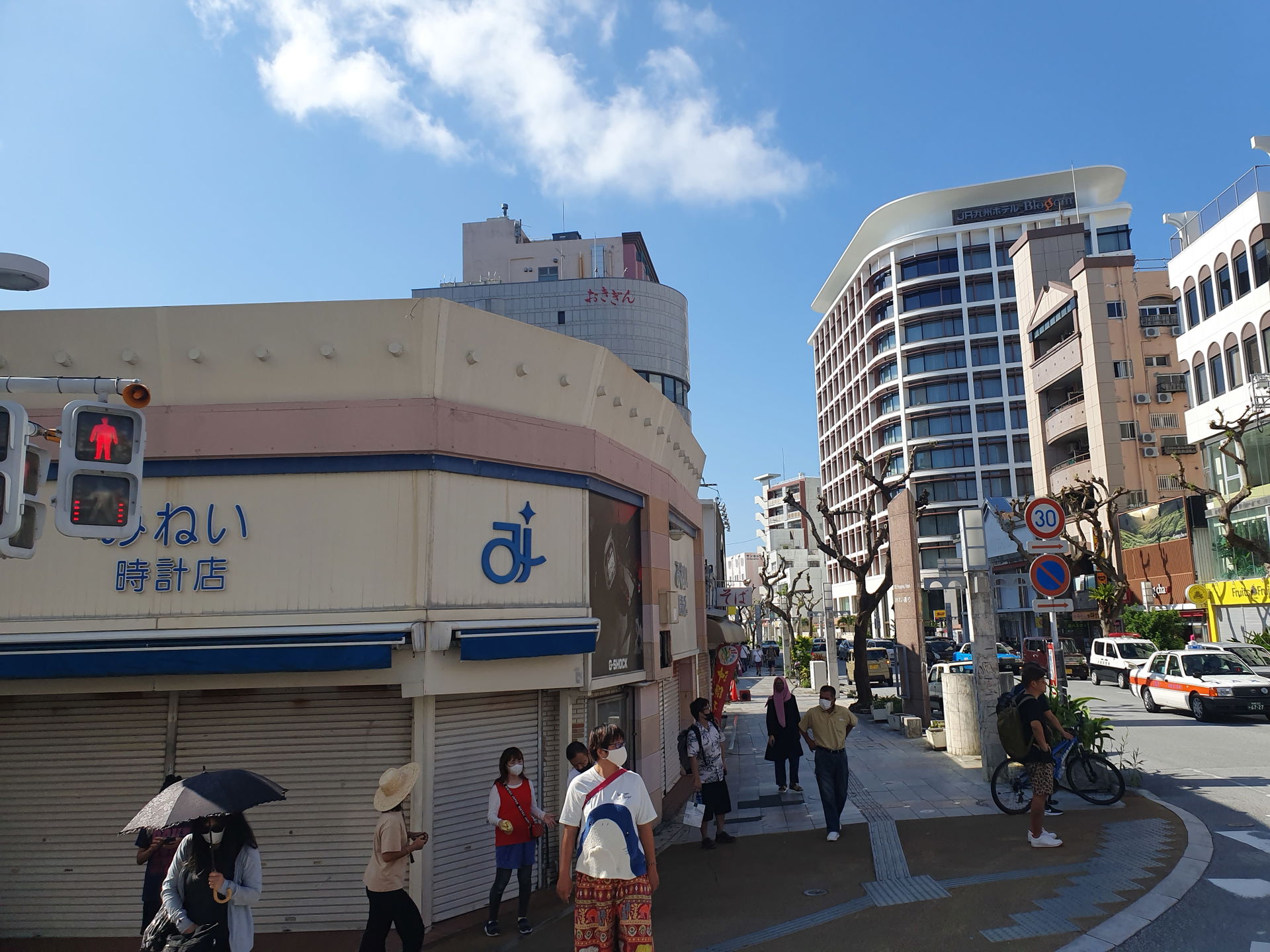 Naha seen from bus 120.