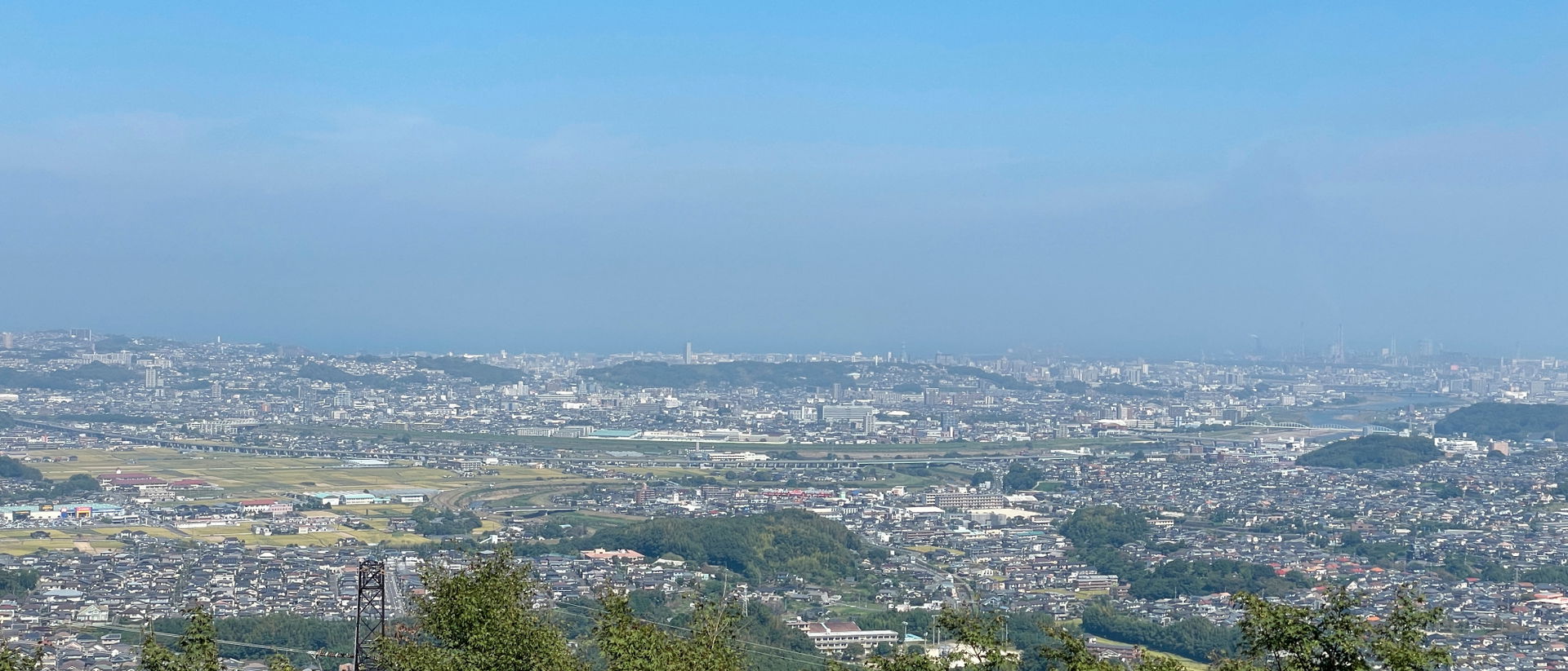 Central Oita seen from Ryozen