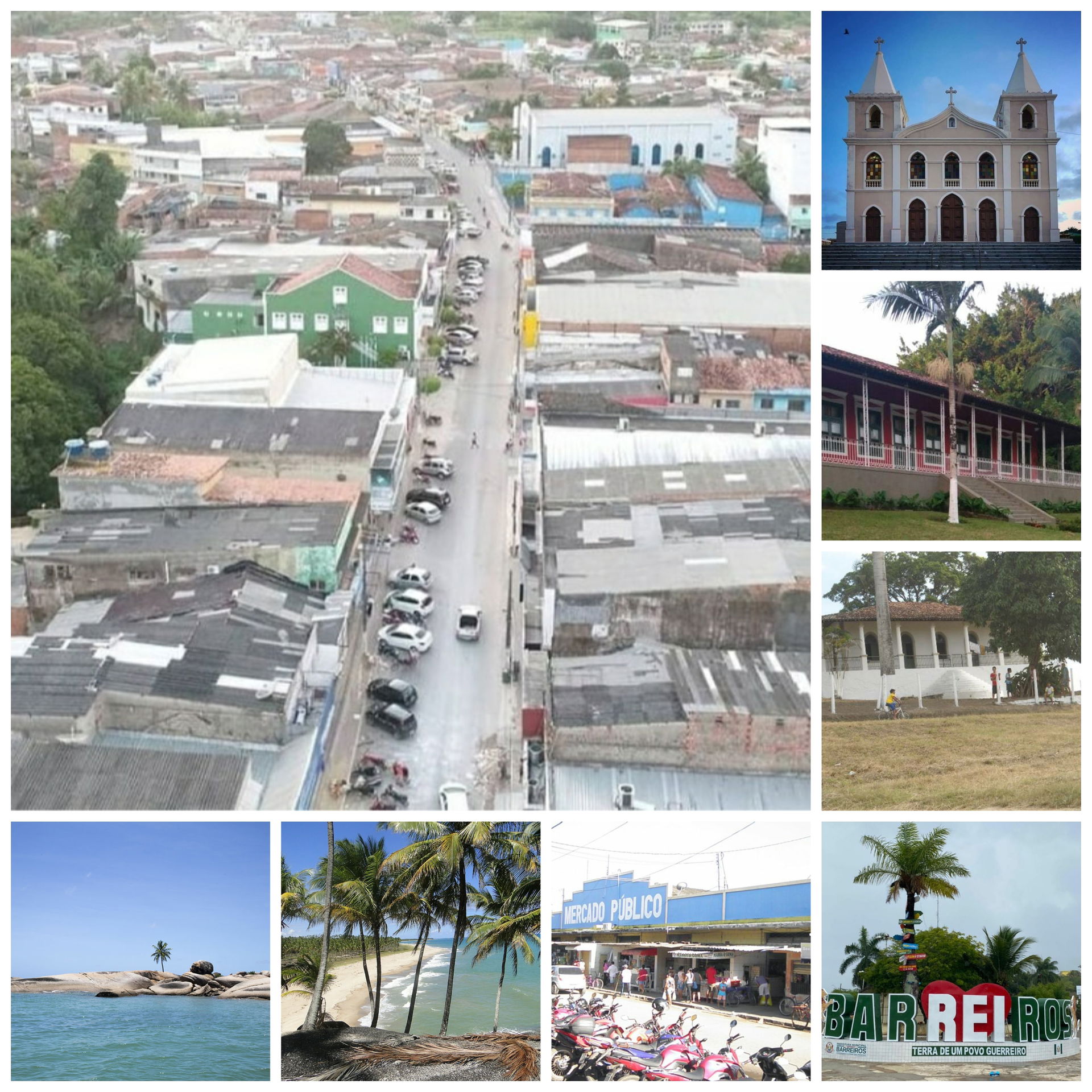 Pontos econômicos e Turísticos de Barreiros - PE
