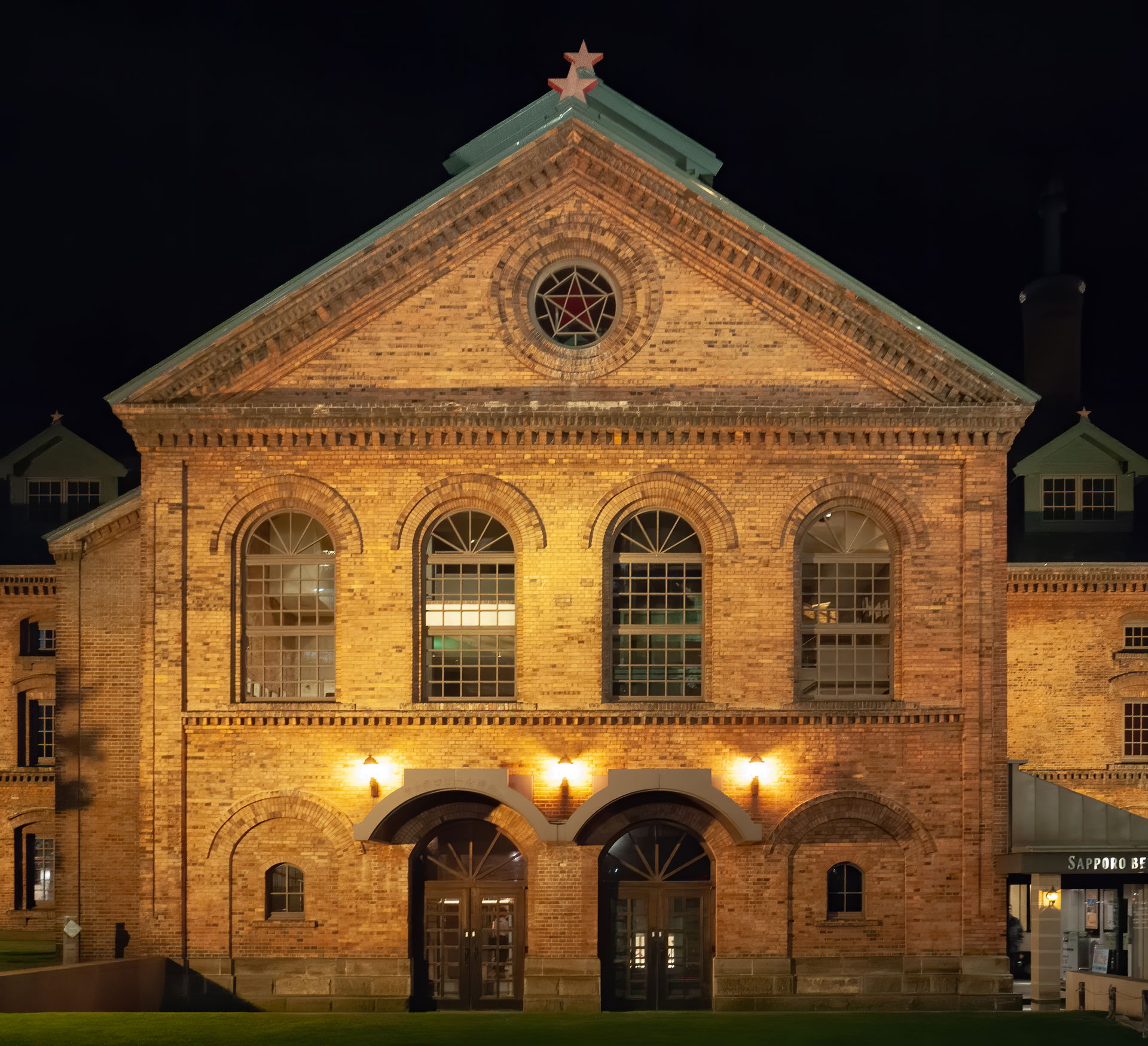 The beer museum in the historic building of the Sapporo Brewery…