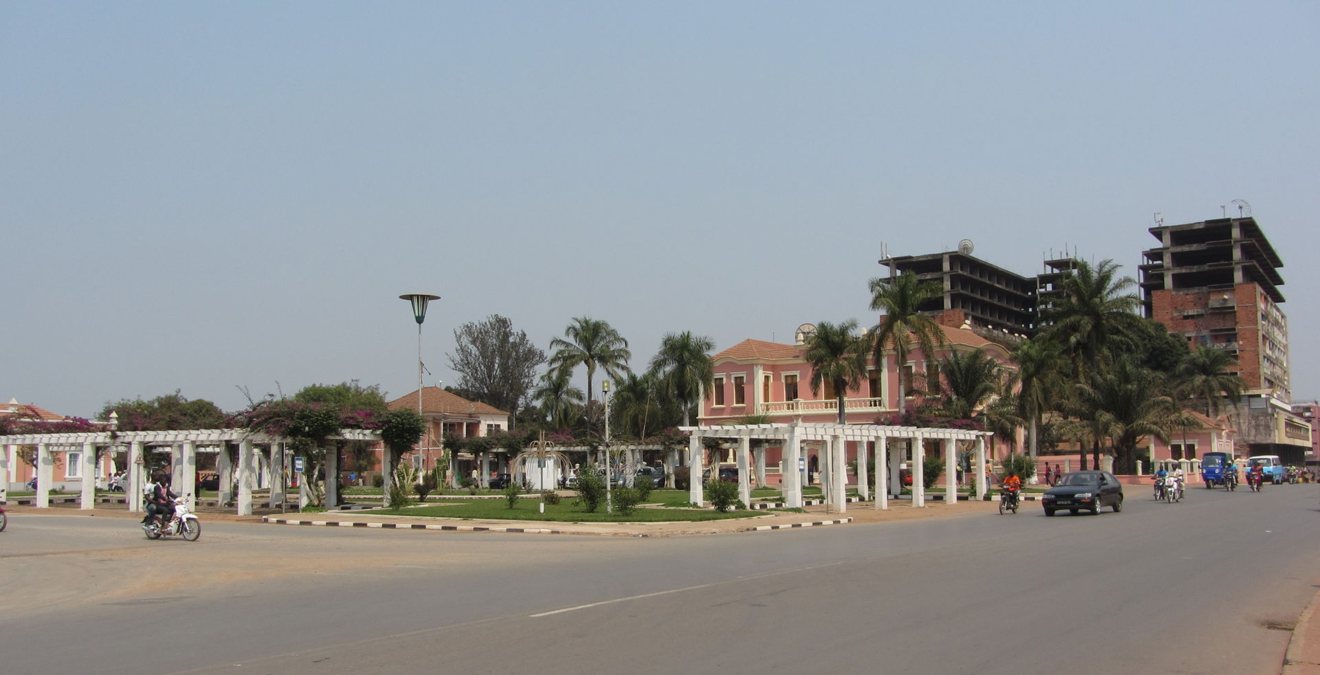 Malanje, Angola. City center