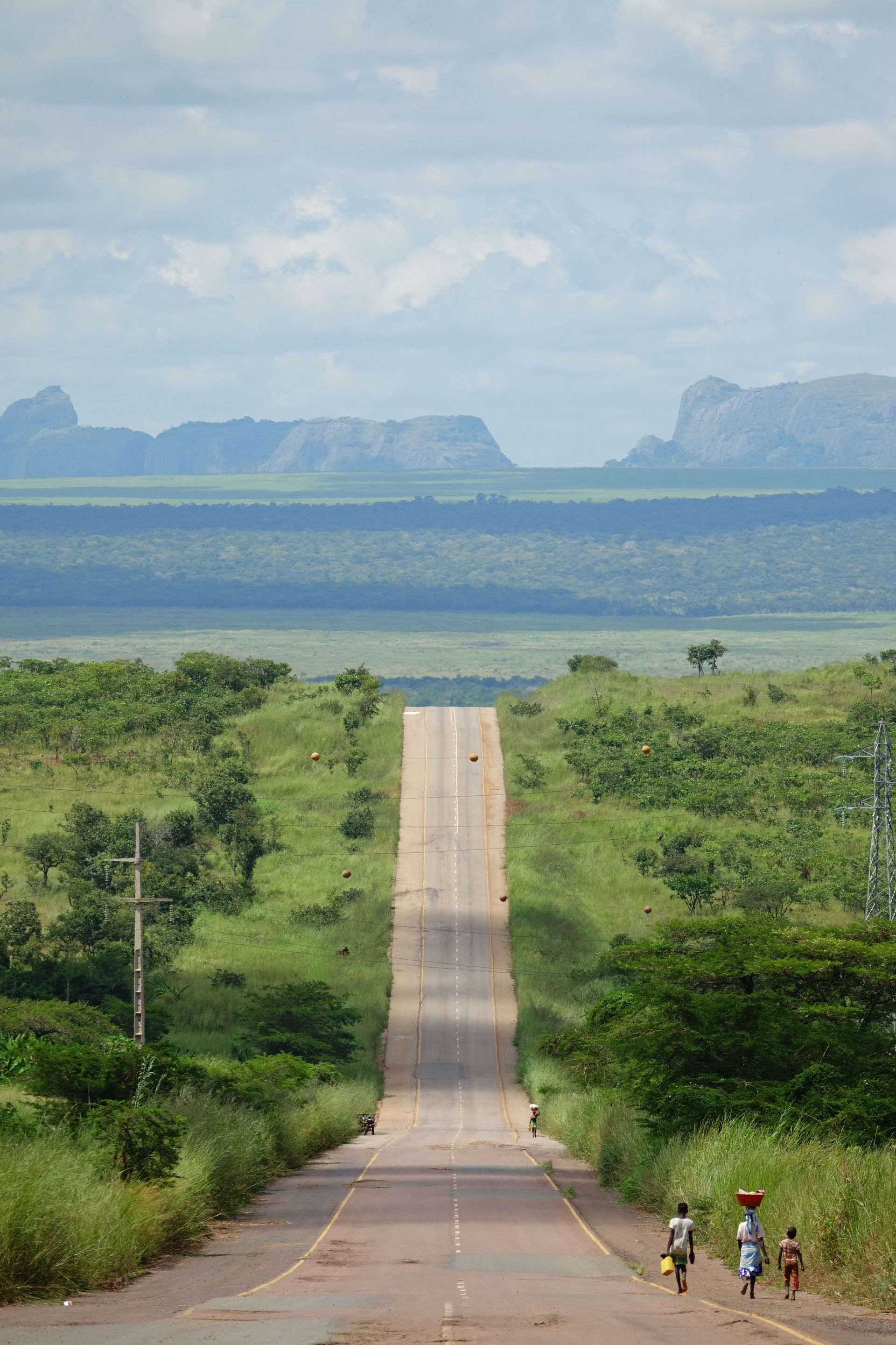This is an image with the theme "Africa on the Move or Transpor…