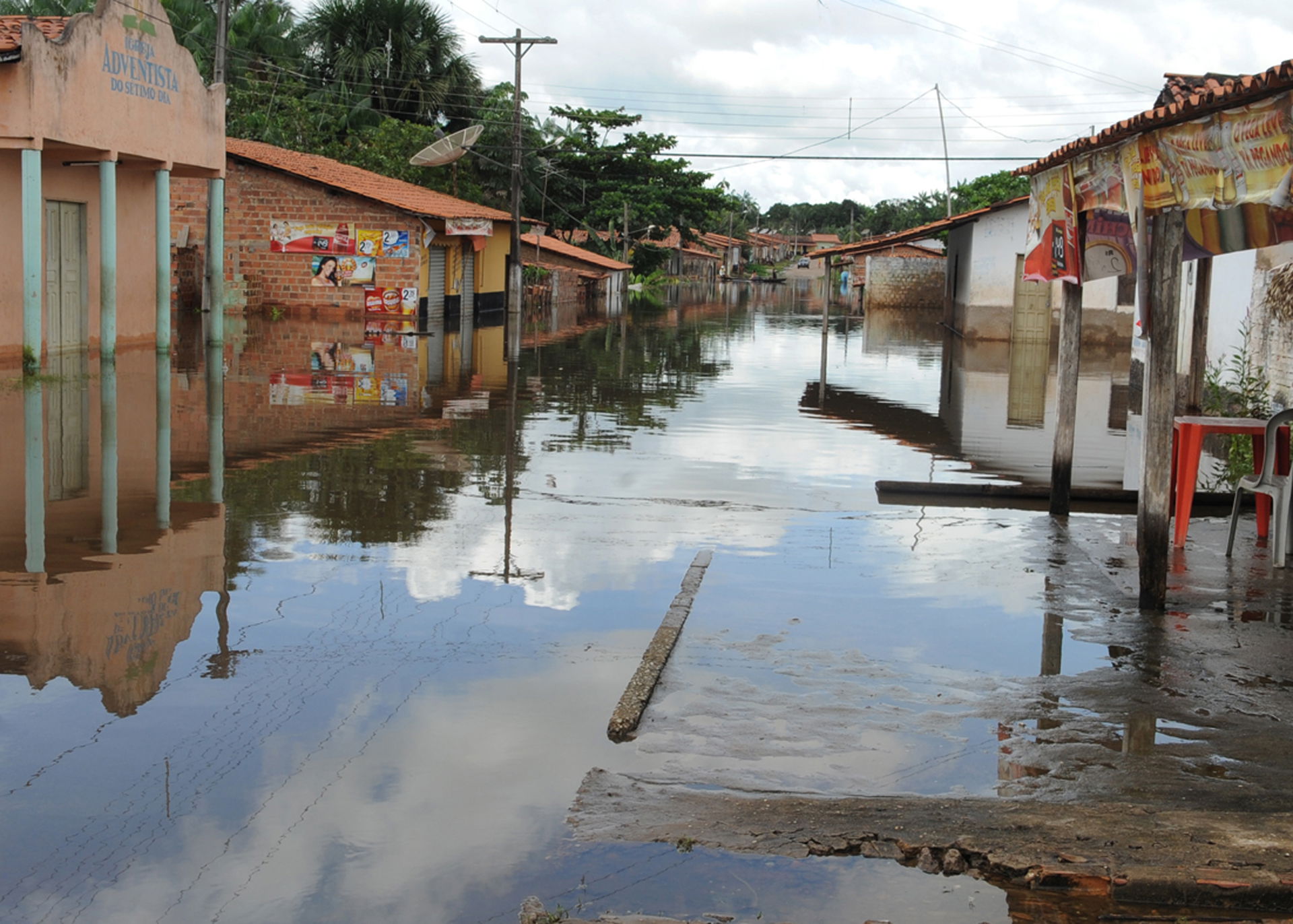 Itapecuru Mirim - Mesmo sem chuvas há três dias, o nível do rio…