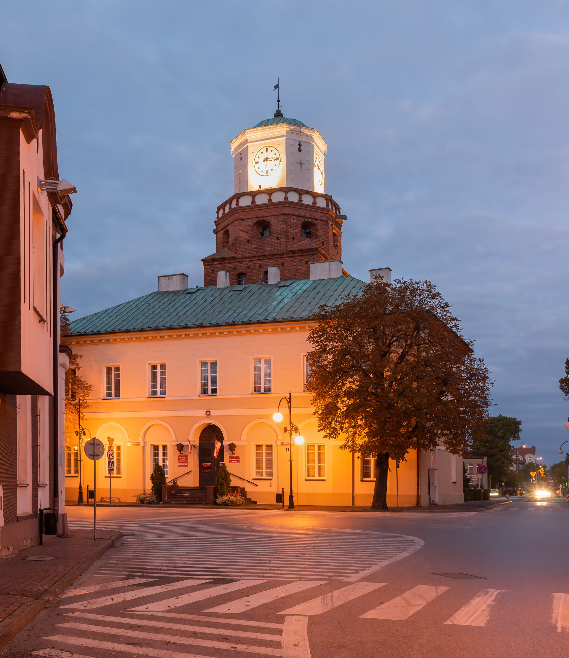 Town hall of Wieluń, Łódź Voivodeship, Poland