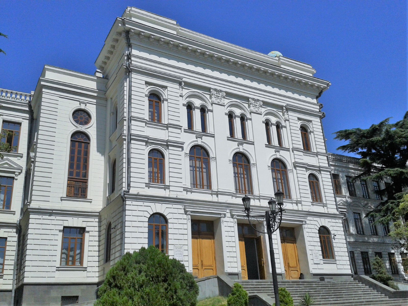Tbilisi, Georgia — Tbilisi State University, I Corpus's front v…
