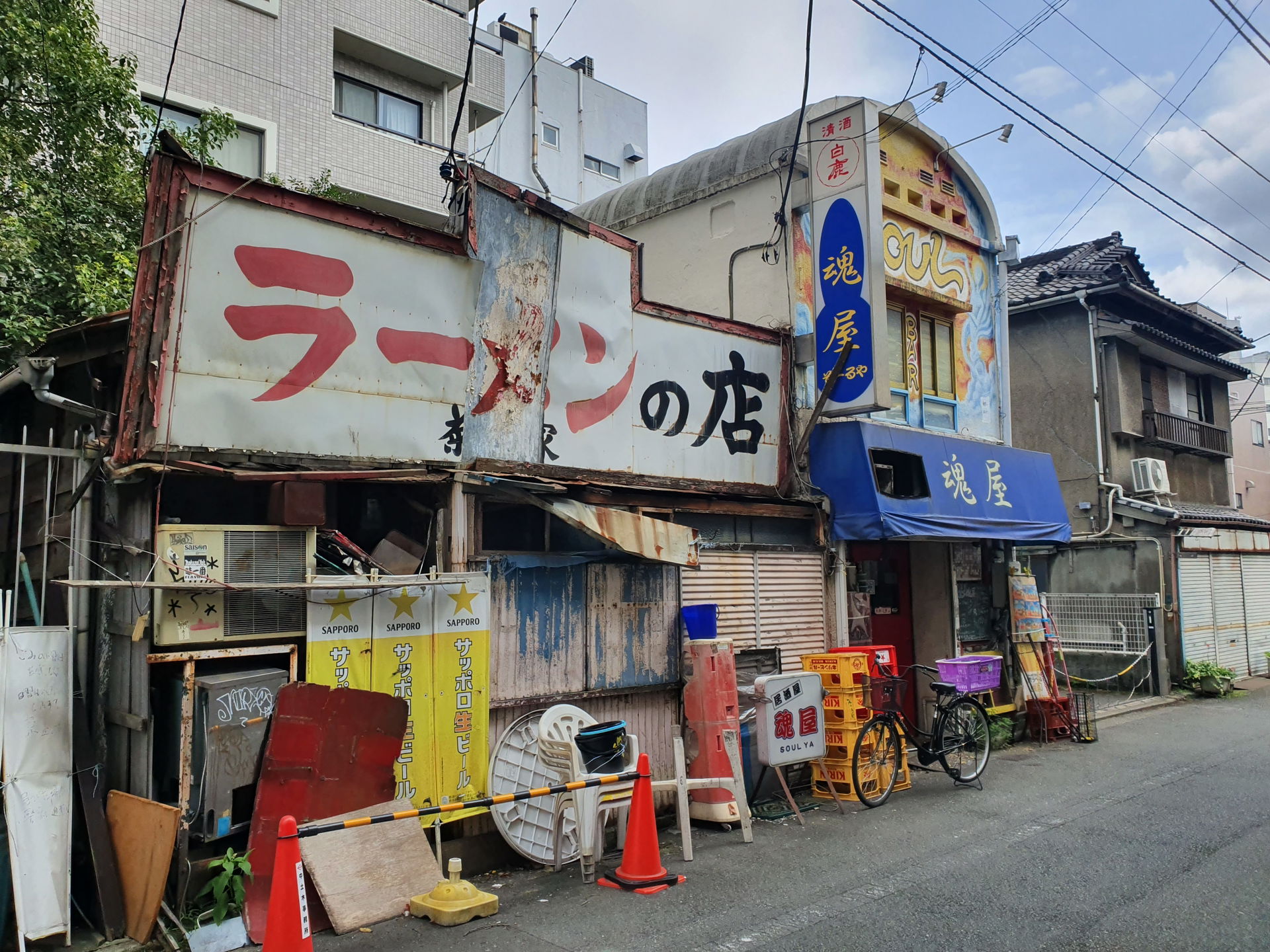 「ラーメンの店 菊家」 (横浜市中区野毛町一丁目)
