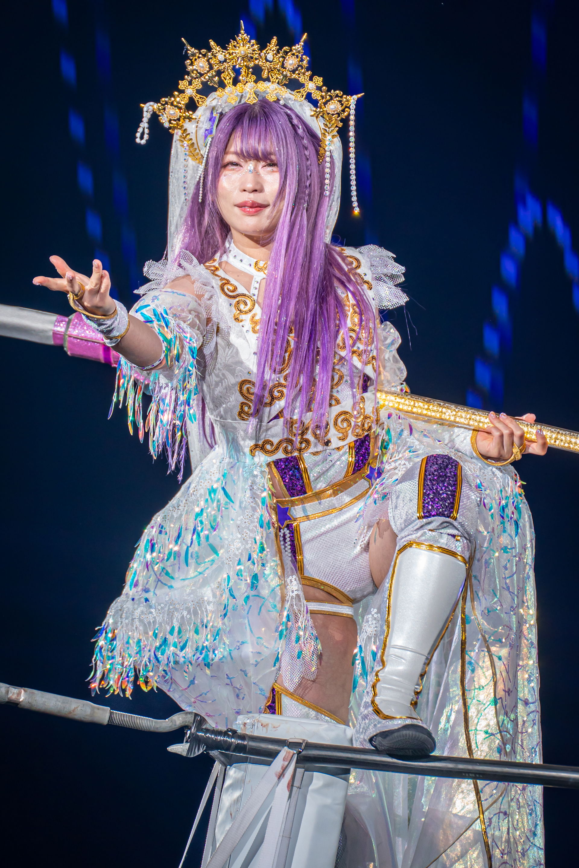 Japanese professional wrestler Tam Nakano - Yokohama Arena, Yok…