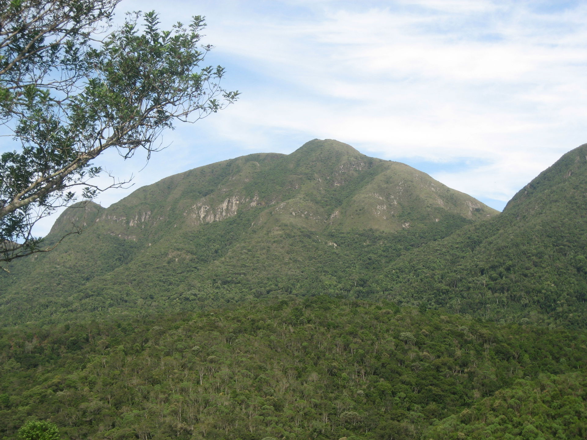 Serra da Bocaina localizada no limite entre os municípios de Bo…