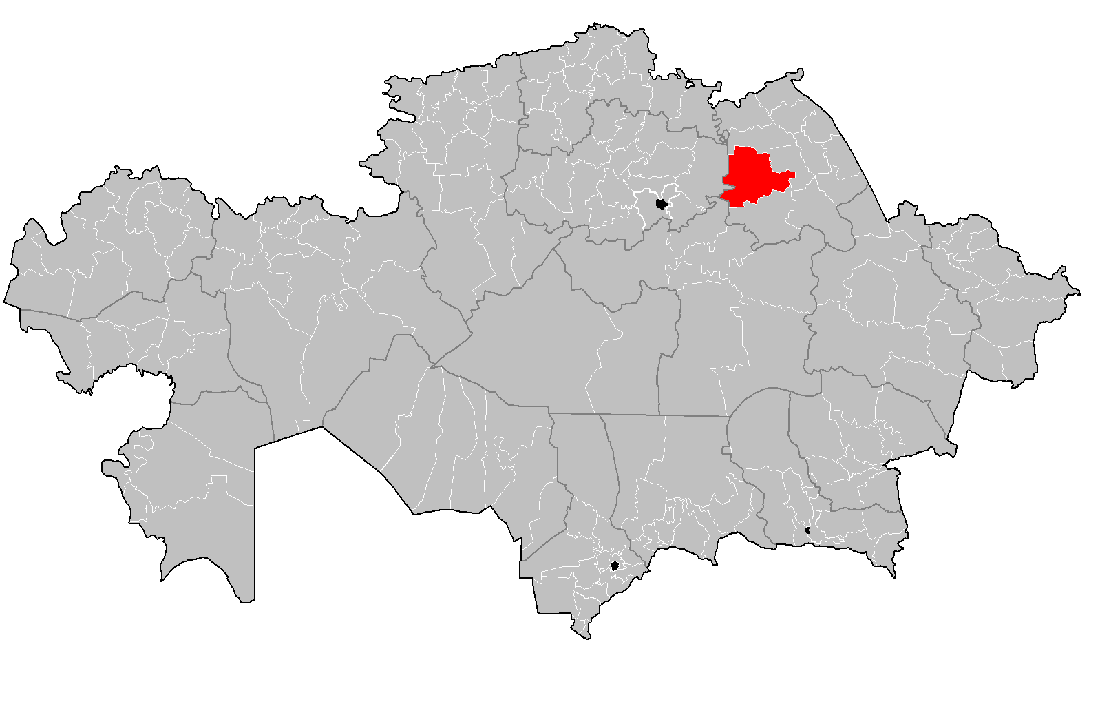 Map of the rayons of Kazakhstan. Created by Rarelibra 16:49, 3 …