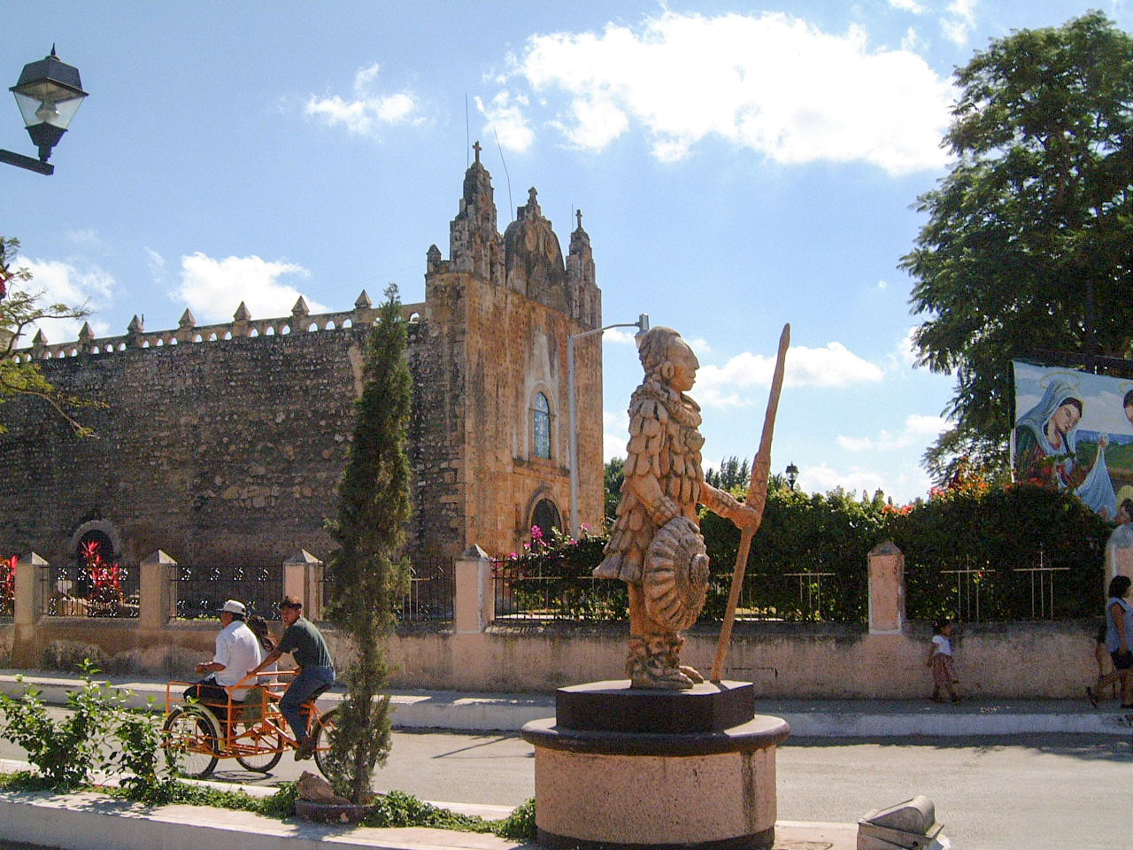 Church at Ticul, Yucatán, Mexico