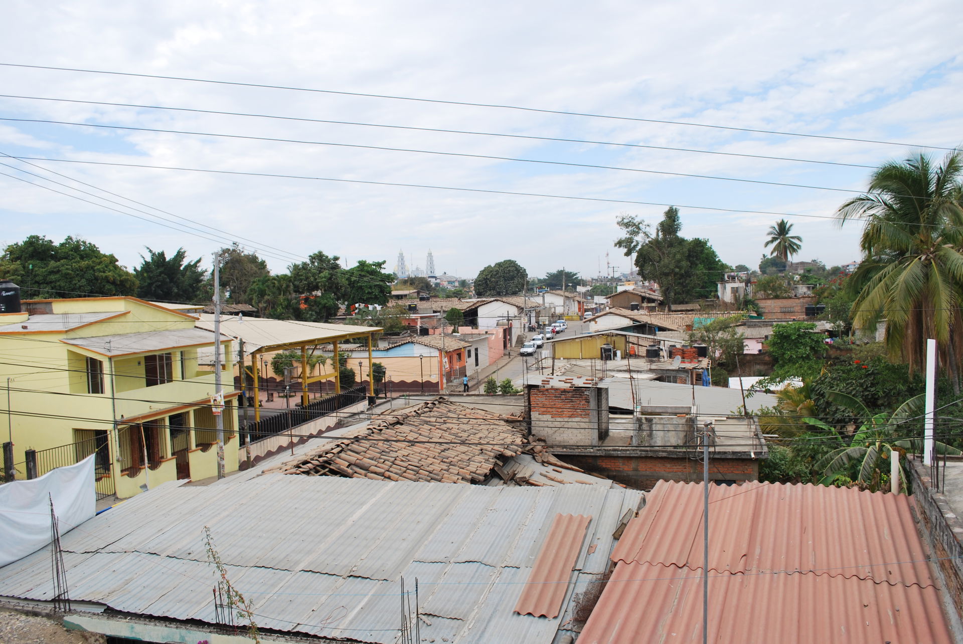Looking towards the center of Ometepec, Guerrero