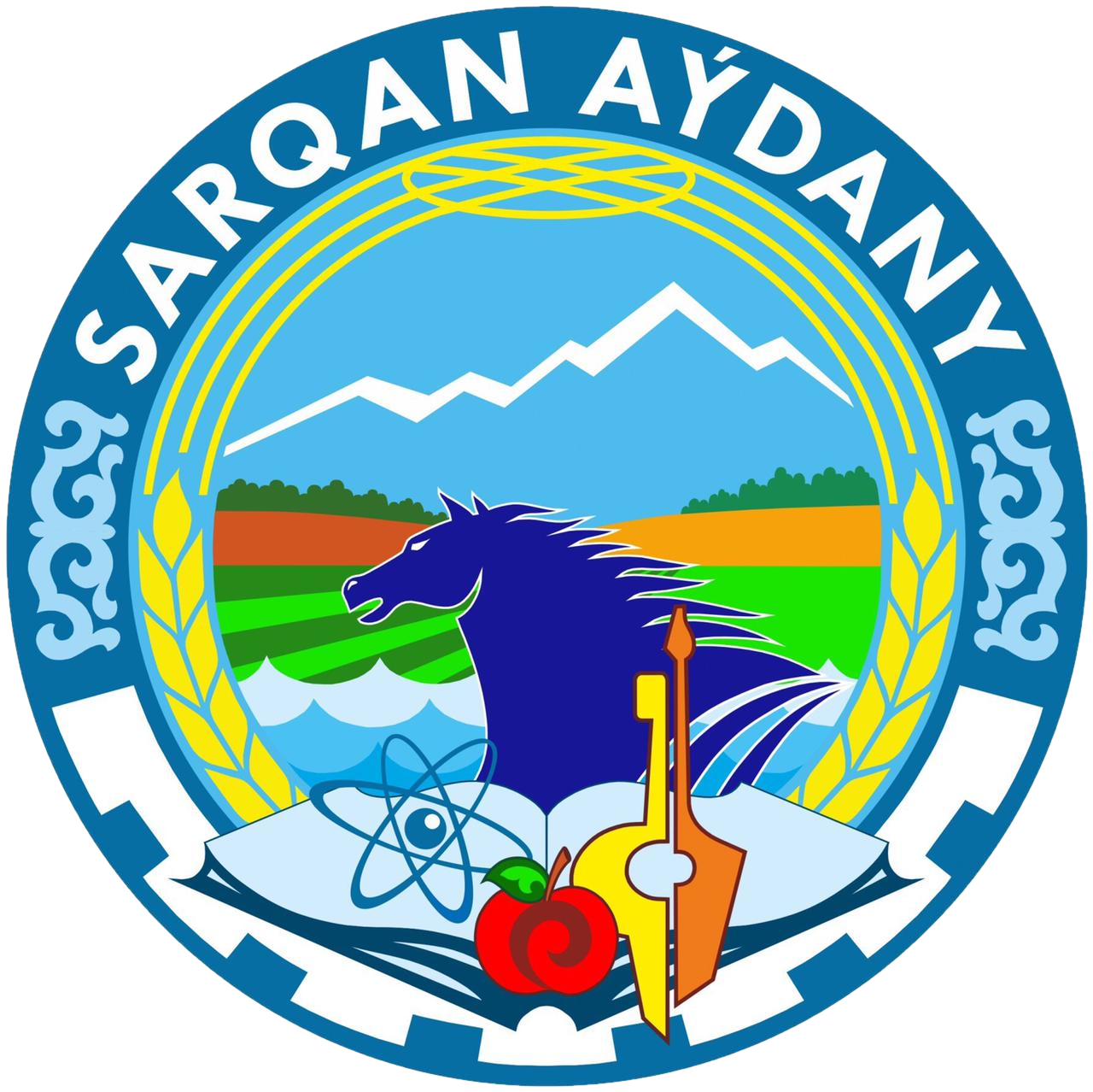 Coat of arms of Sarkand District, Kazakhstan