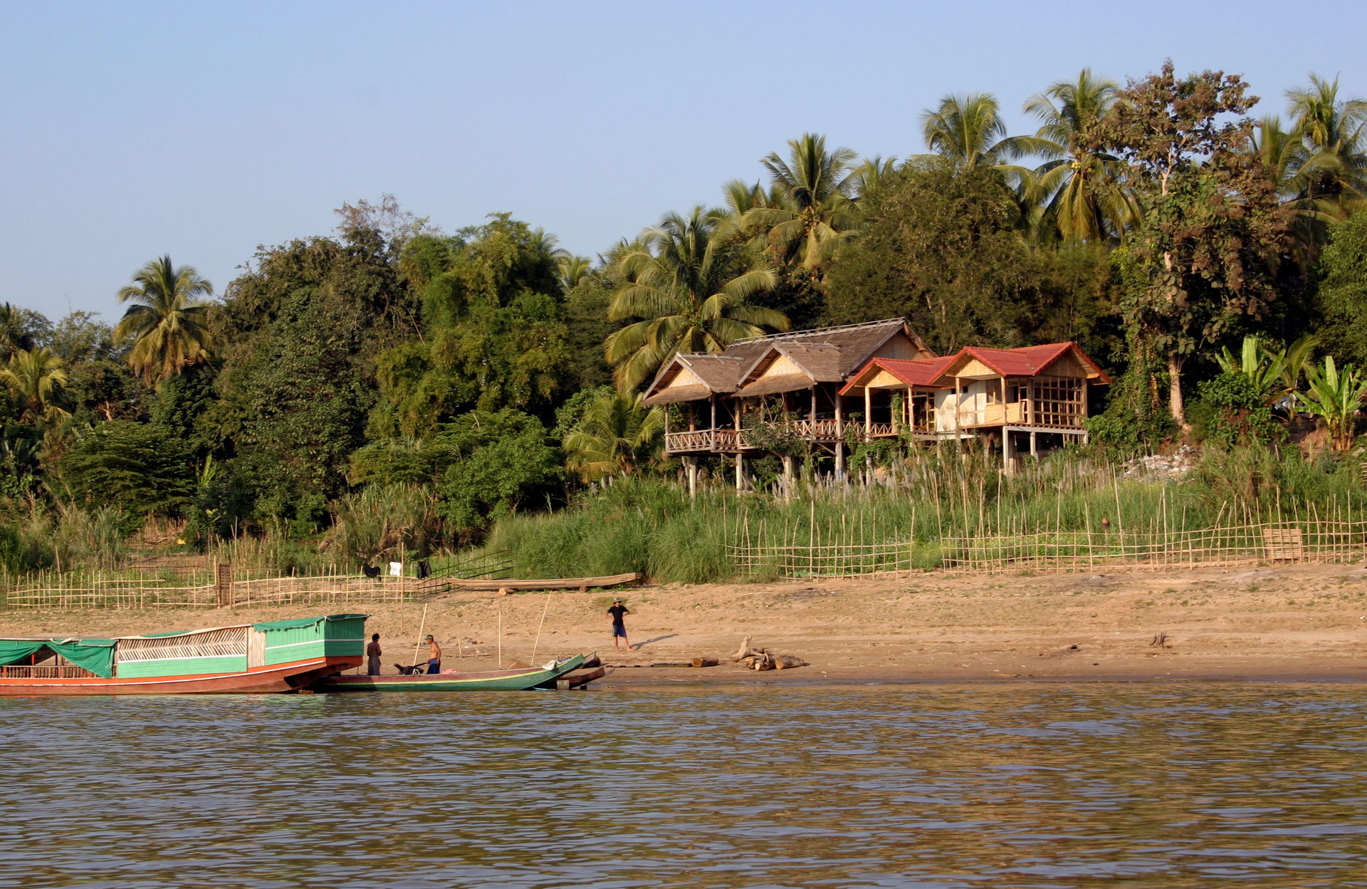 View from Chiang Khong, Thailand
