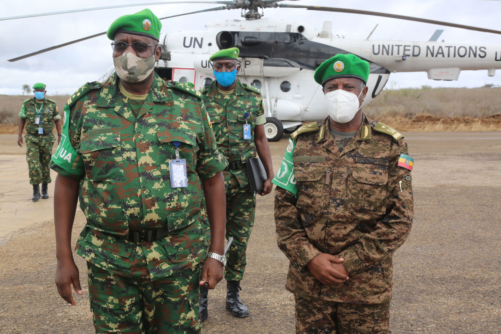 The Commander of Ethiopian forces serving under the African Uni…