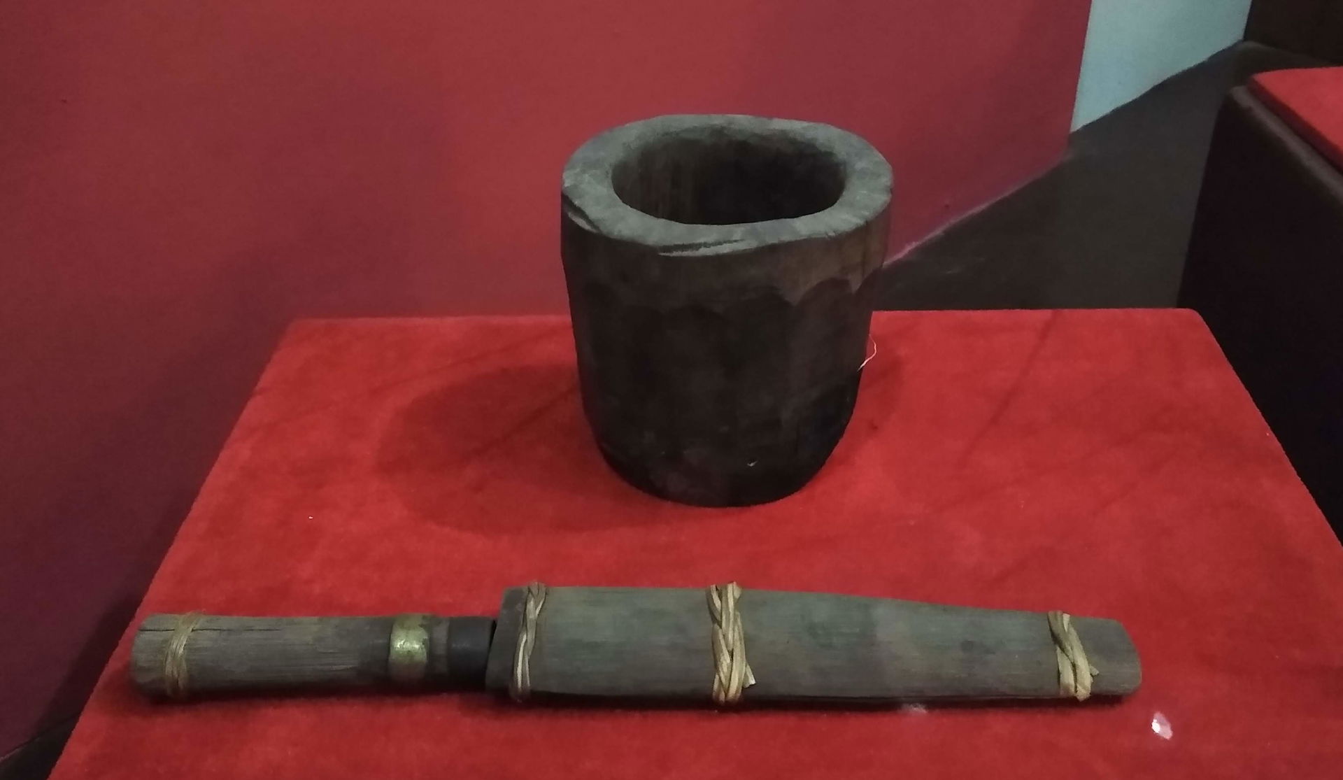 On display at the Kaysone Phomvihane Museum in Vientiane. Accor…
