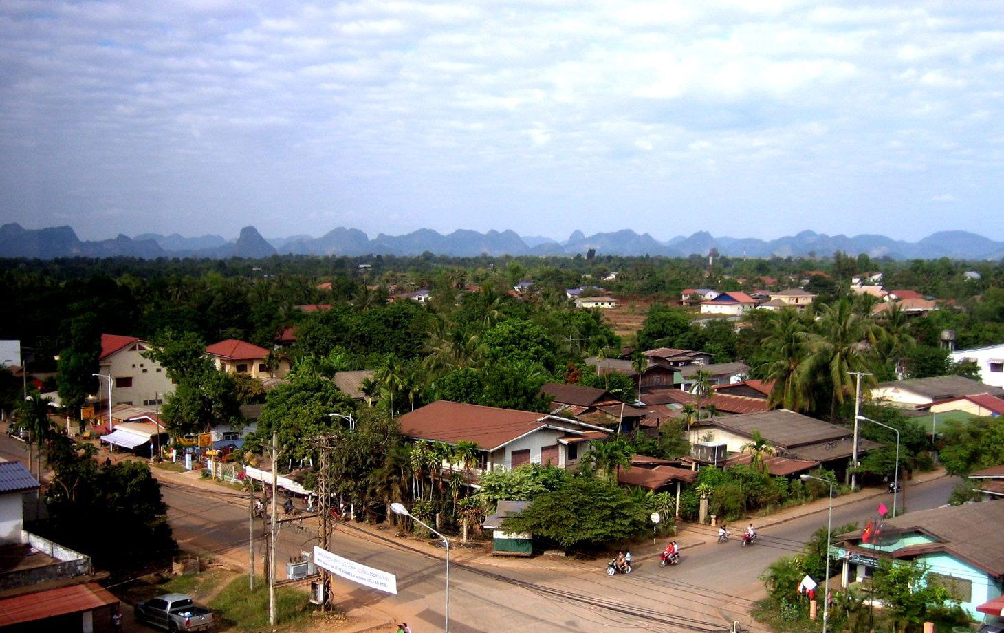 rotation of File:View of Thakhek and Mountains.jpg