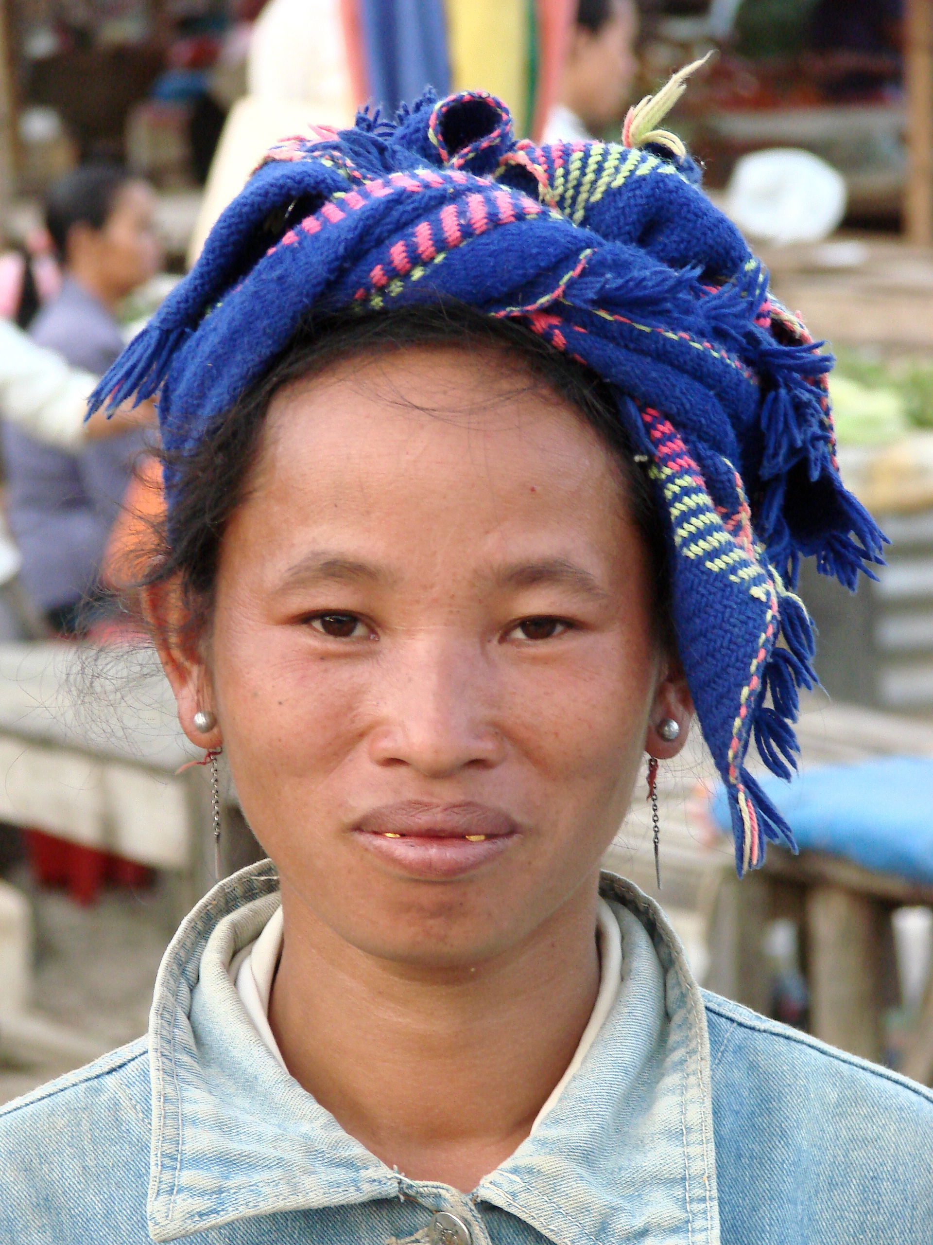 Market woman in Sam Neua, Laos. June 2009.