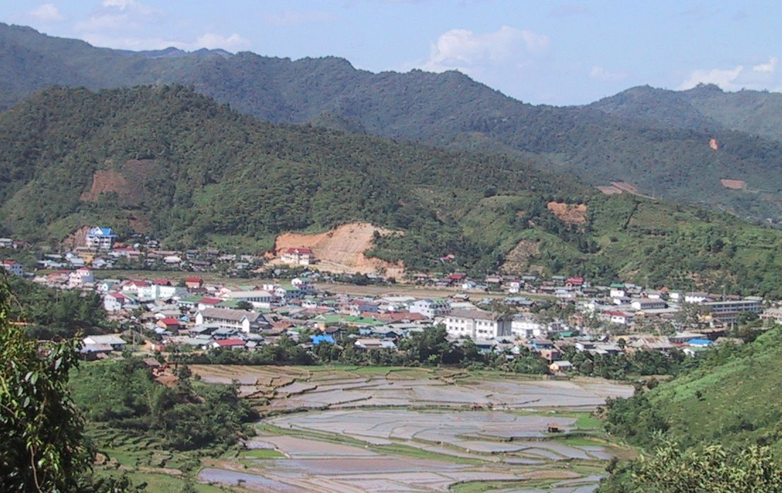 View of Sam Neua