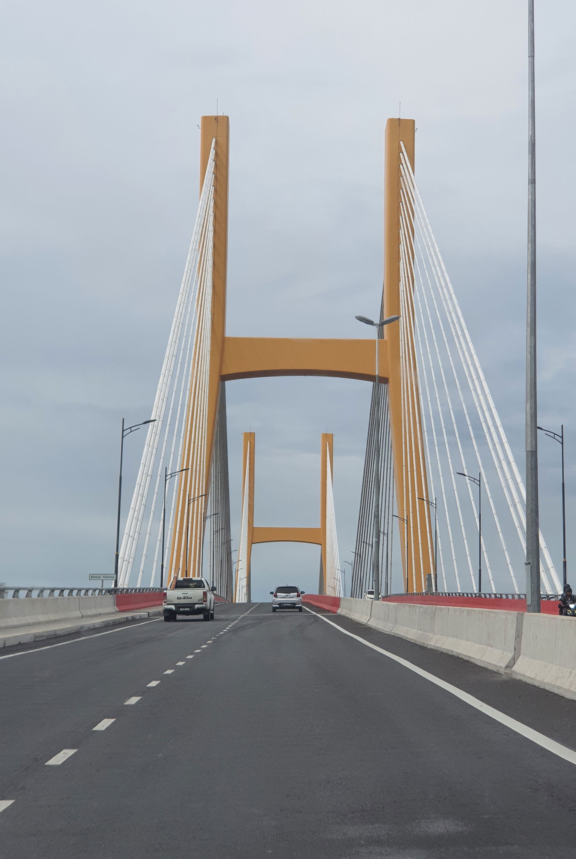 The new Bintulu-Jepak Bridge in Bintulu, Sarawak, opened in 202…