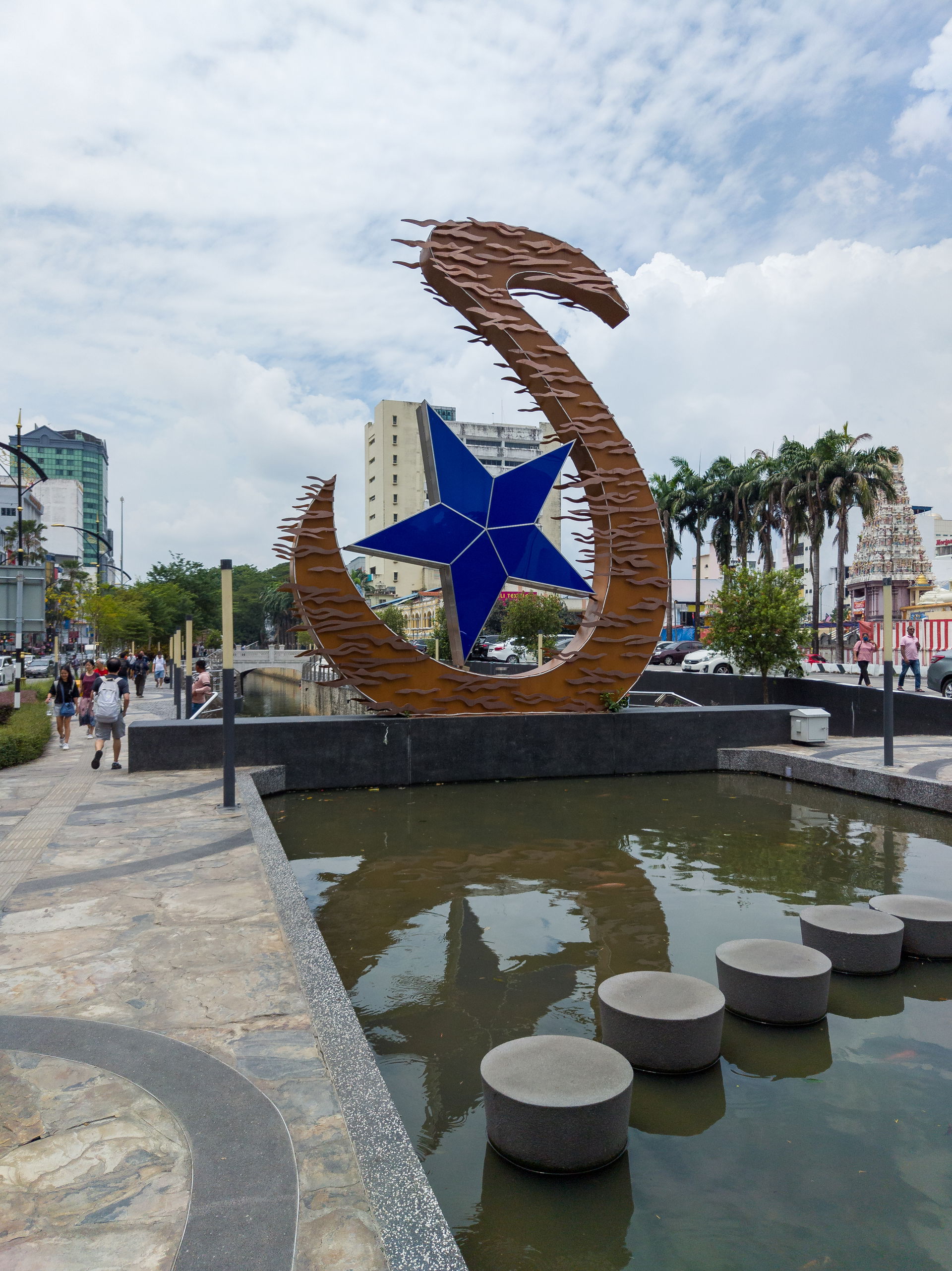 Sculpture in Johor Bahru