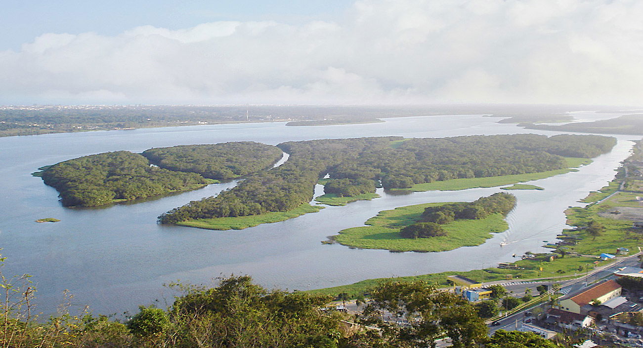 O lagamar compreende as cidades de Iguape, Ilha Comprida, Pariq…