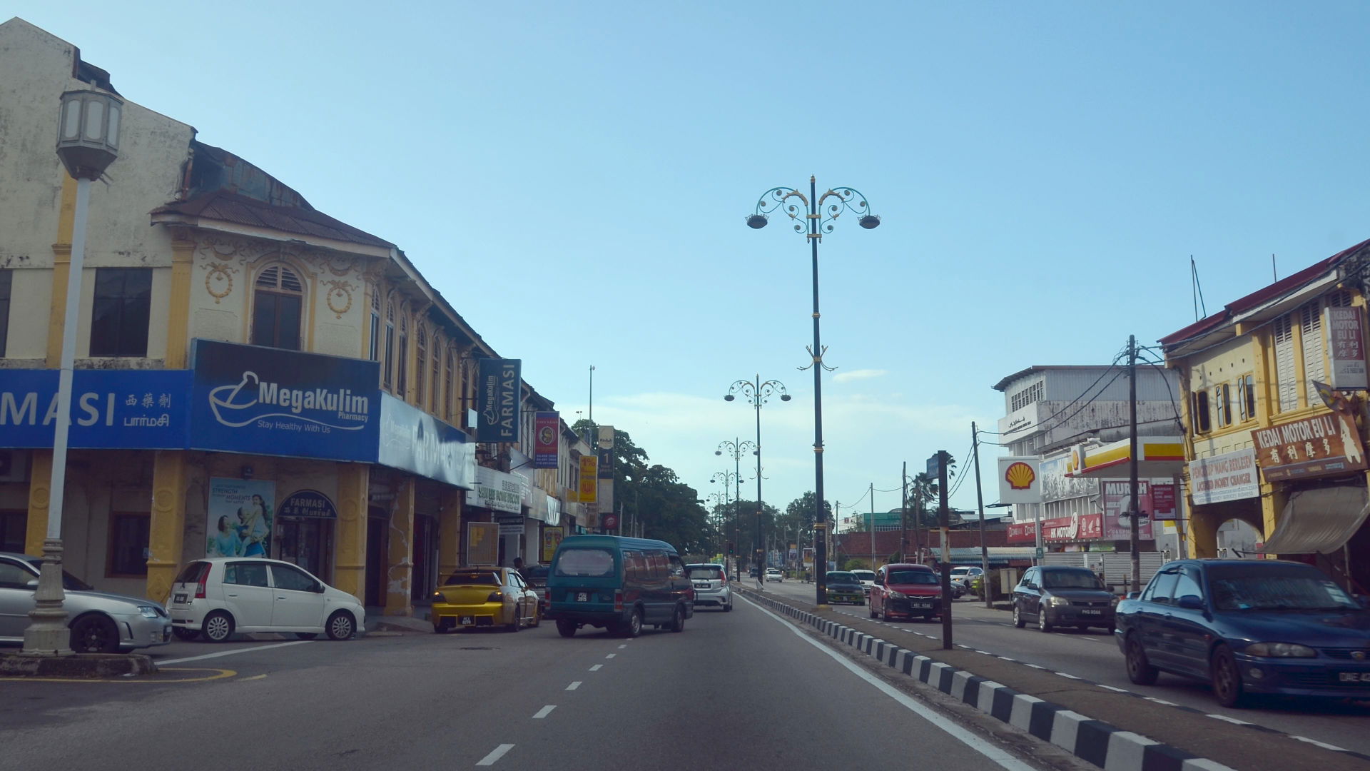 Jalan Tunku Putra, Kulim in May 2022.