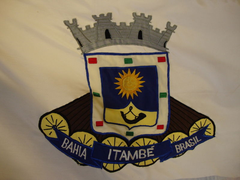 Bandeira de Itambé Bahia, Brasil.