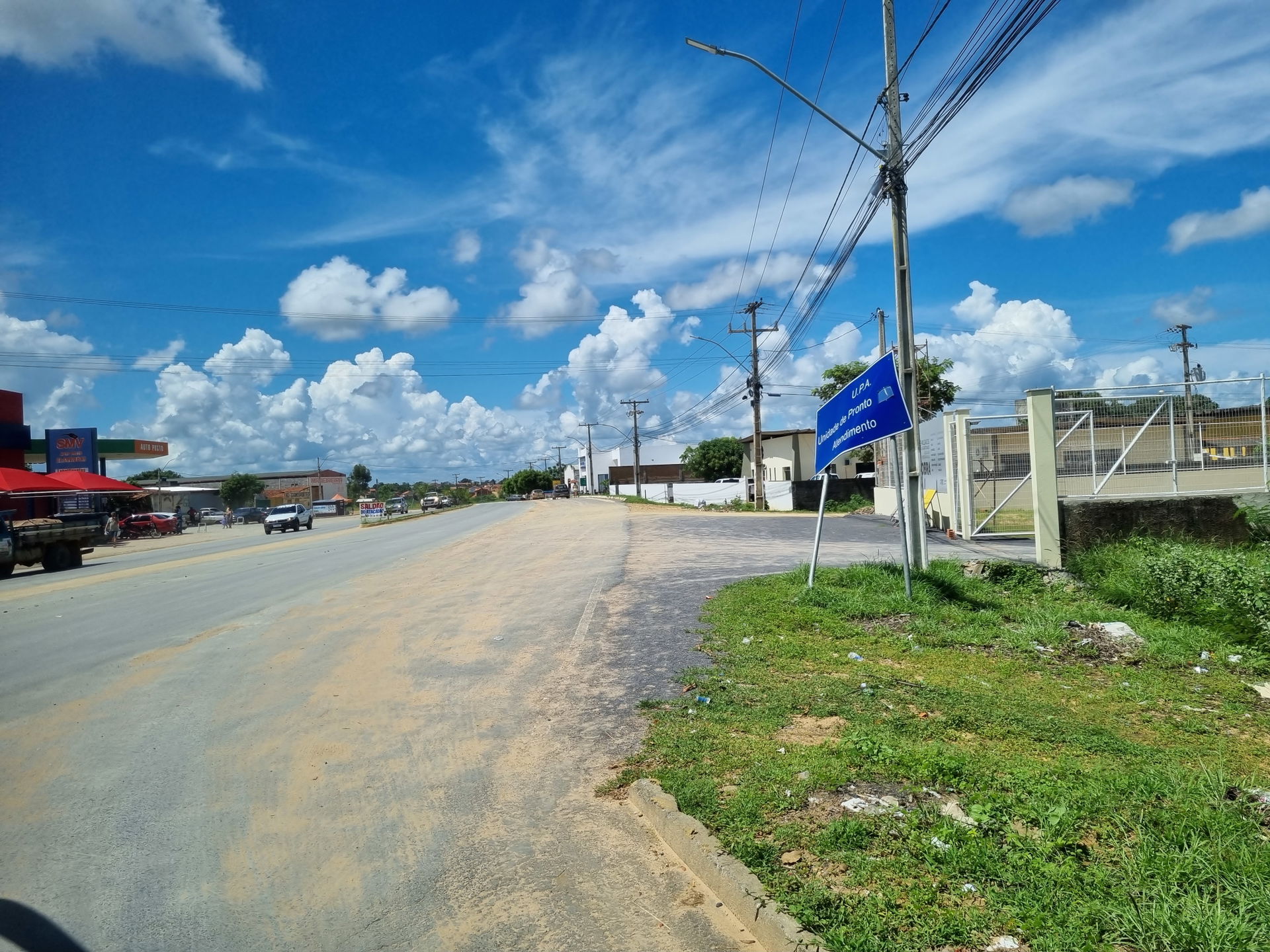 Avenida Perimetral em Santa Maria da Vitória, janeiro de 2023.