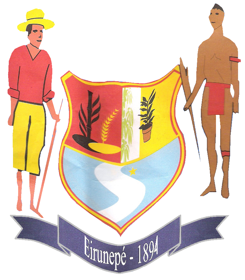 Coat of arms of Eirunepé, Amazonas, Brazil.