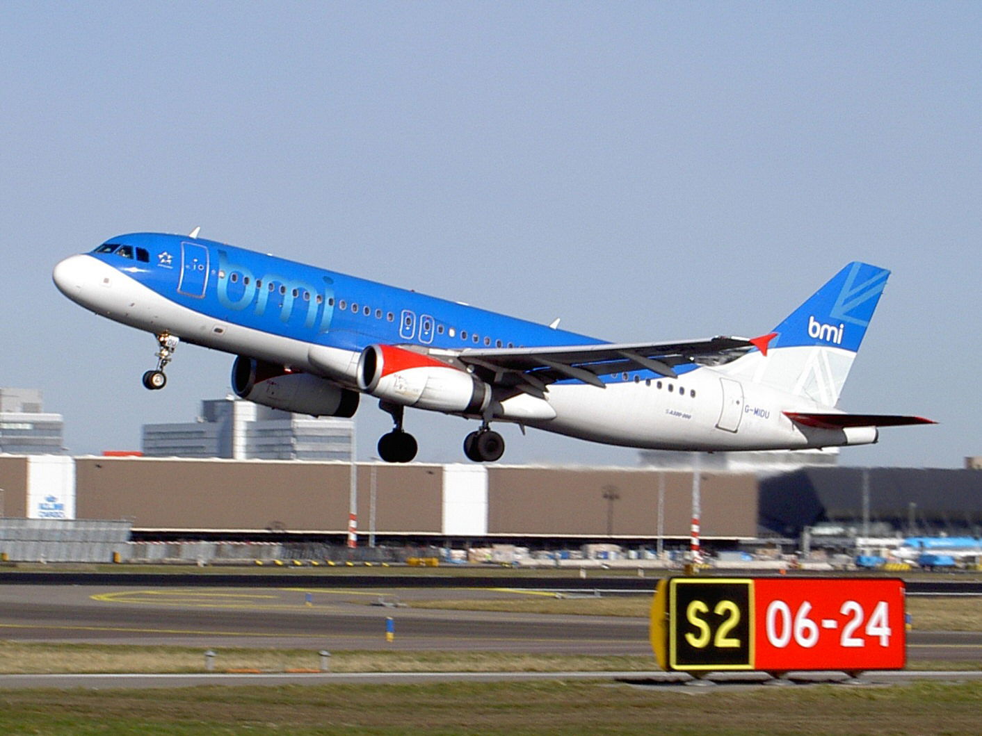Photographed at Amsterdam Airport, (Schiphol).