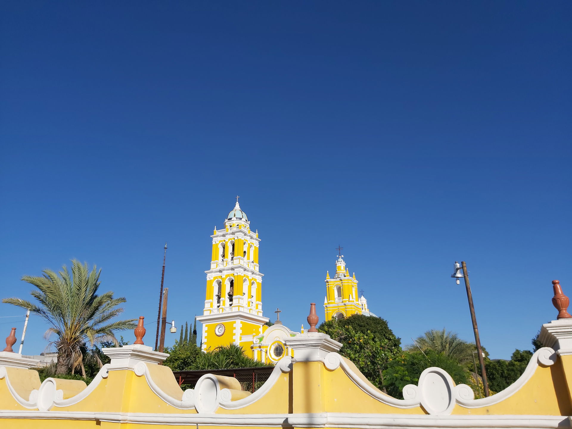 Exterior de la Parroquia San Bautista, Acatlán de Osorio, Puebl…