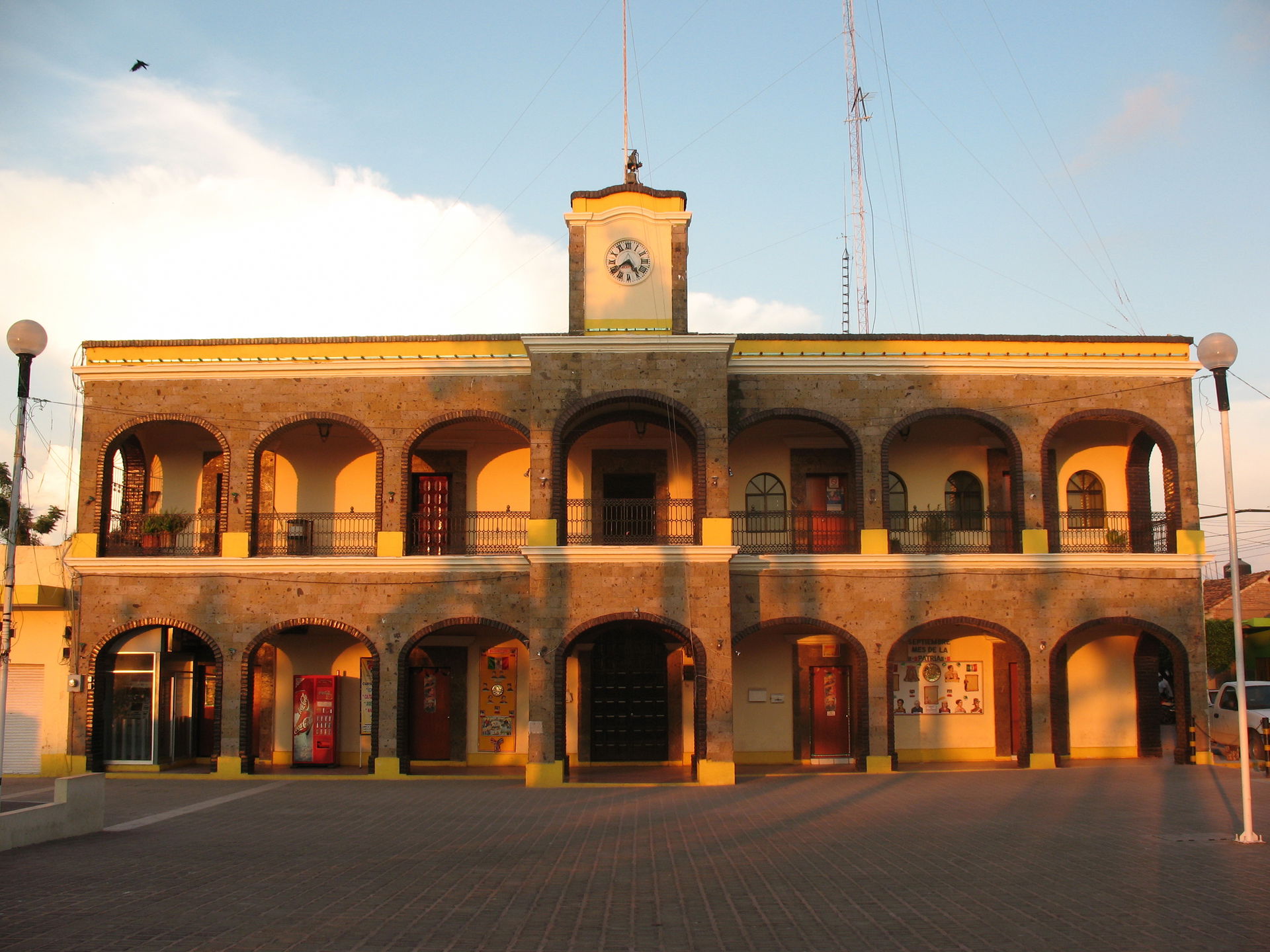 Atardecer en la presidencia