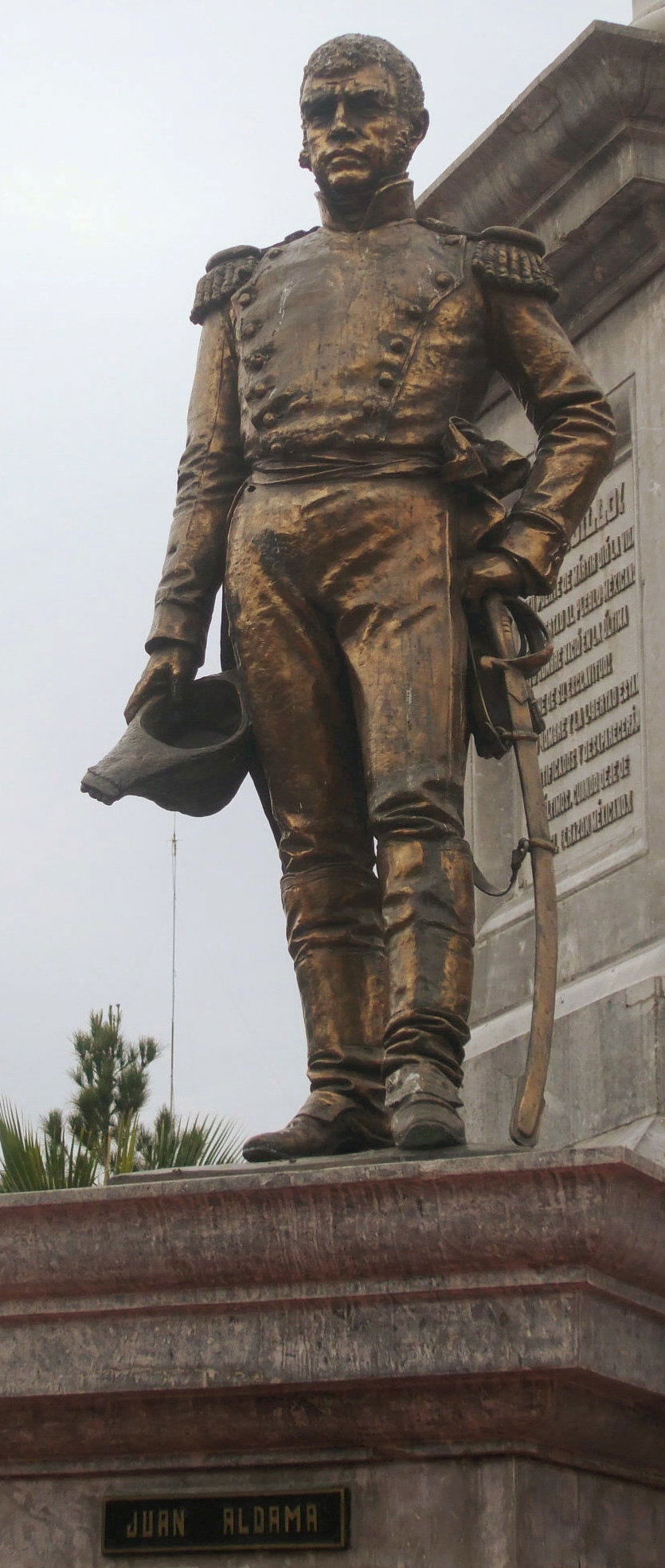 Aldama Statue, Hidalgo Monument, Chihuahua, Mexico