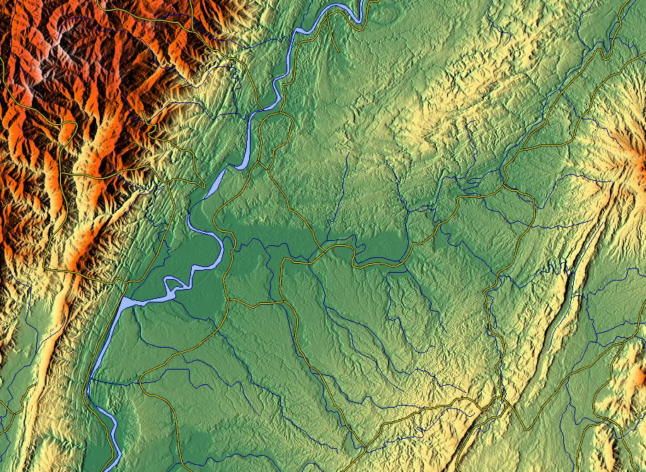 Map of Homalin Township area, Burma
Geographic limits of the ma…