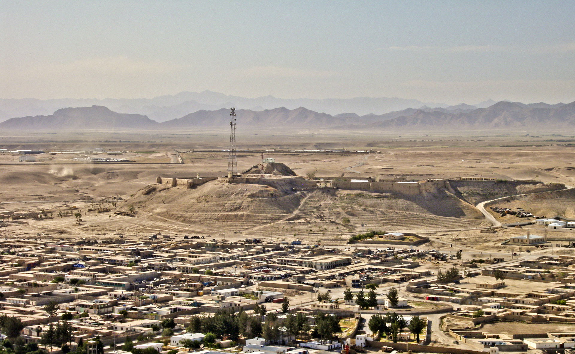 Qalat city, Zabul, Afghanistan. – Built more than 2,000 years a…