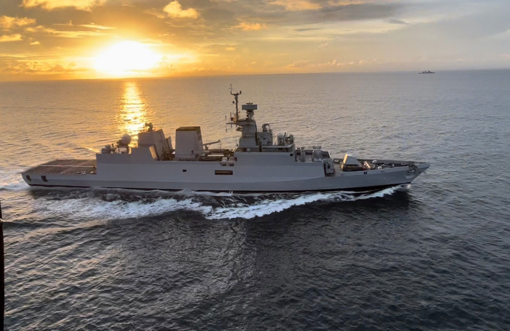 INS Kavaratti, the youngest ship in #TheSunriseFleet, turns 2 …