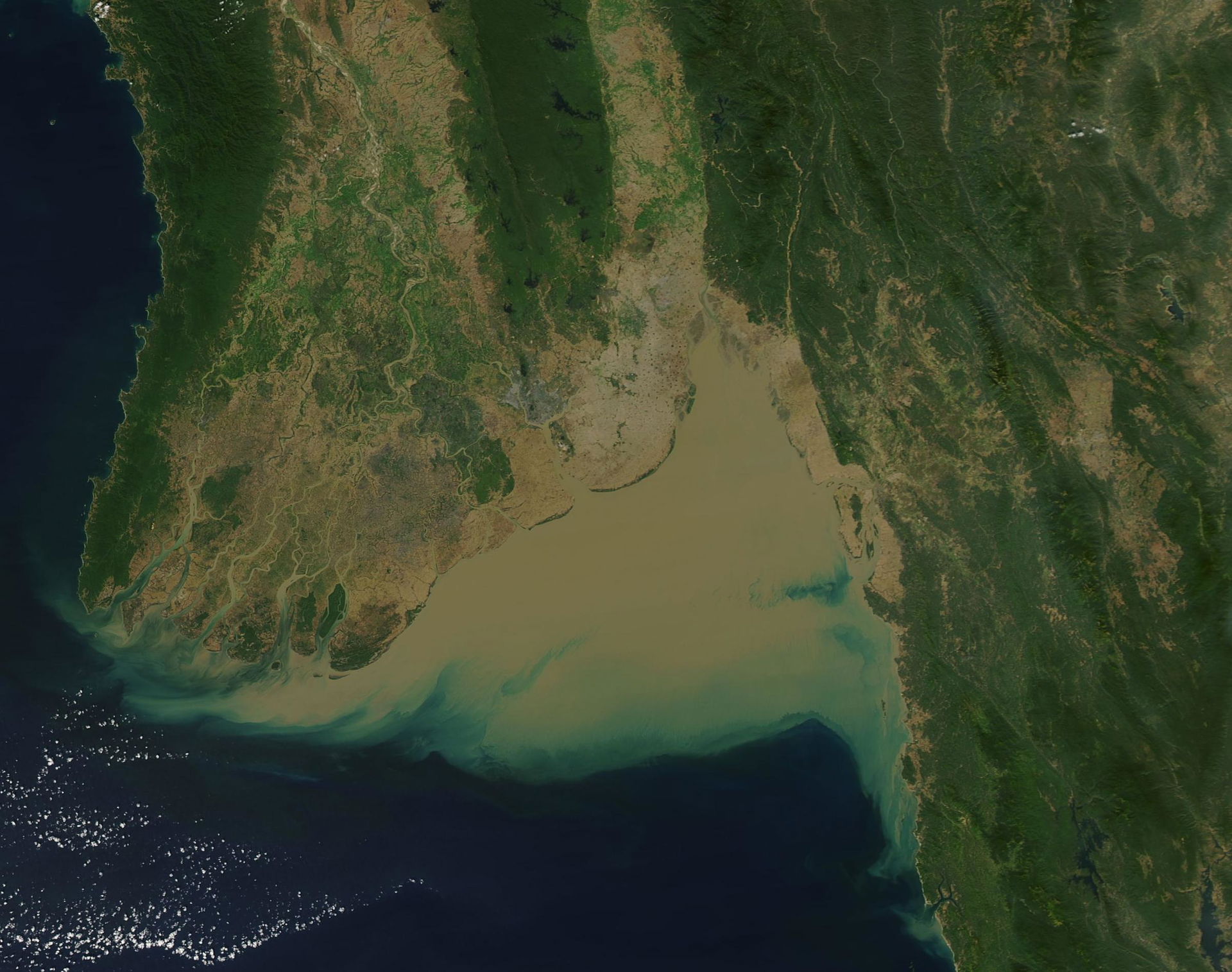 Sitting on the southwestern coast of Myanmar (Burma), the water…