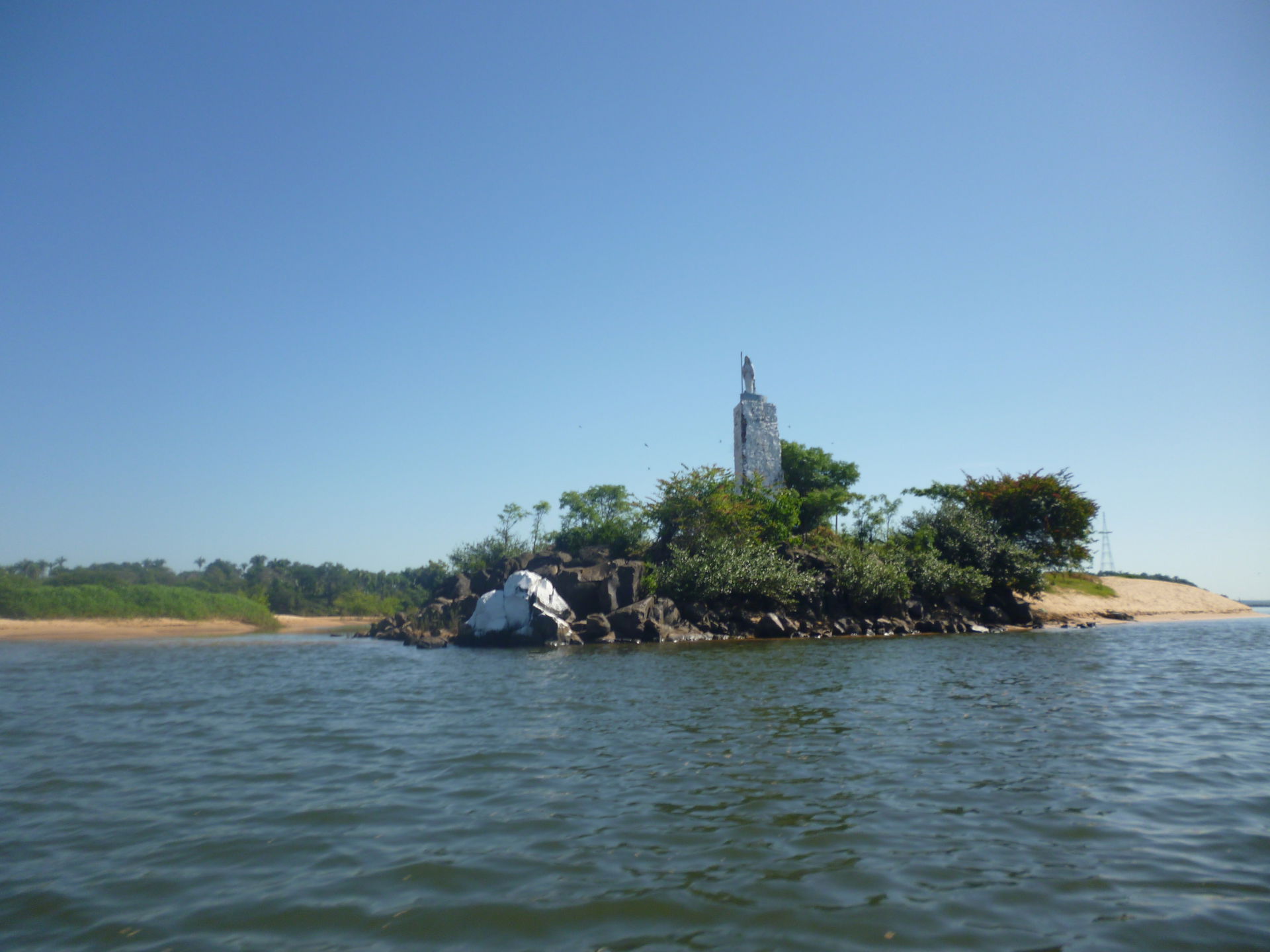 Chegando na Praia da Santa