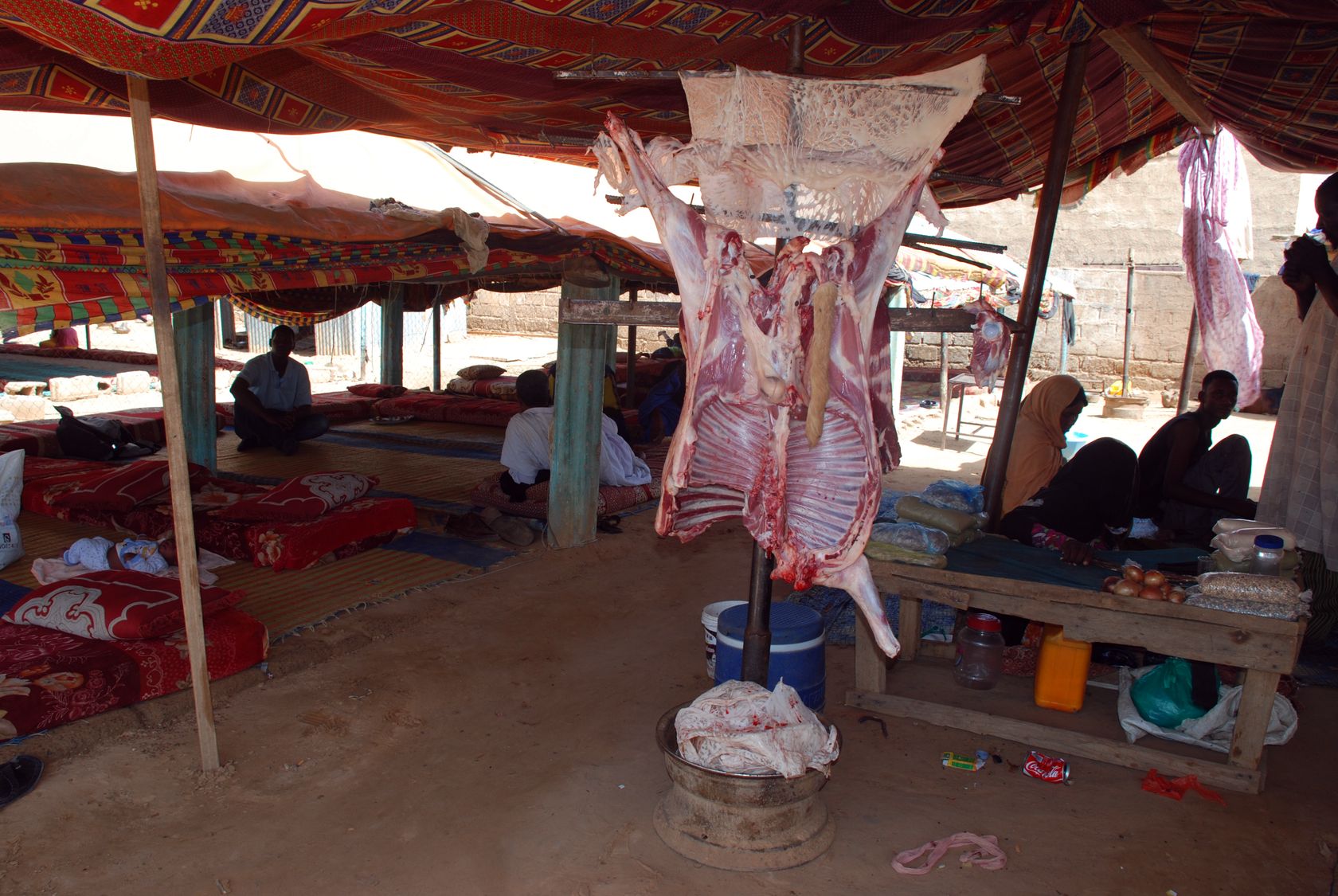 Aleg, Mauritania, fast food restaurant