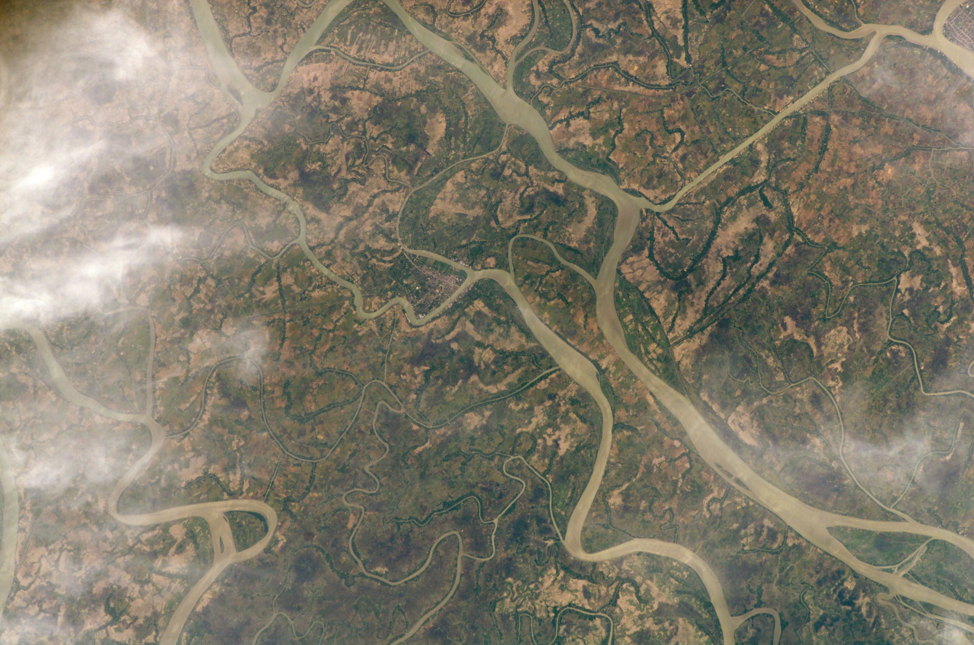 View of Myanmar taken during ISS Expedition 16.