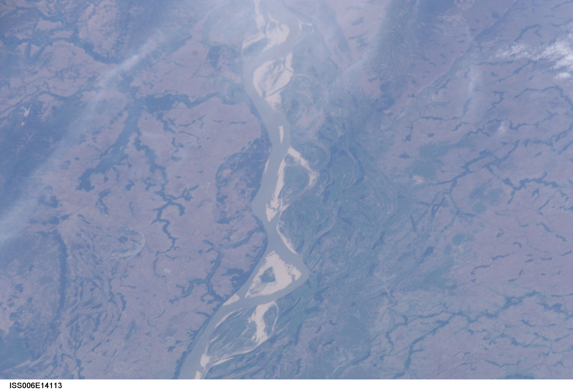 View of Myanmar taken during ISS Expedition 6.