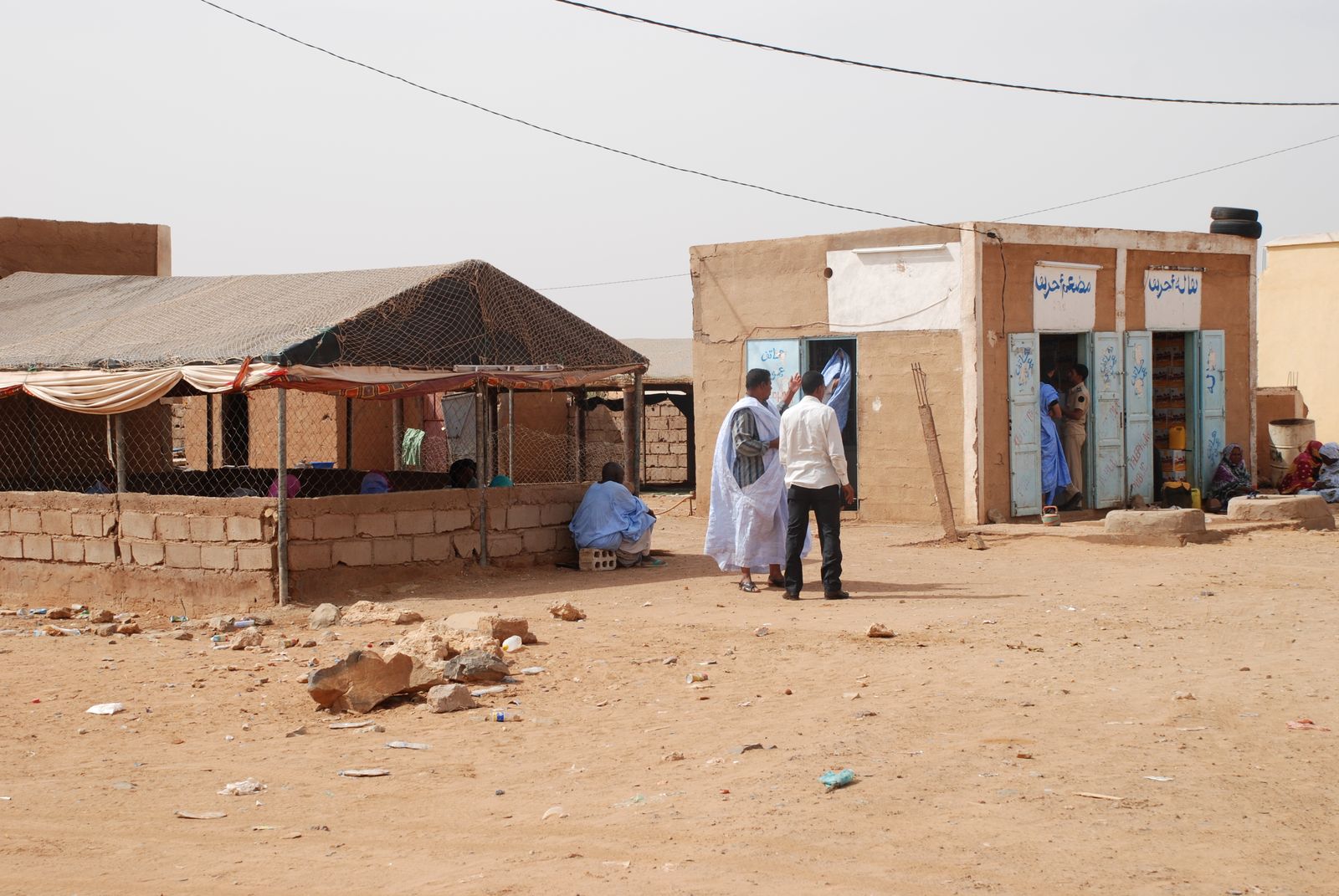 Akjoujt, Mauritania, rest area