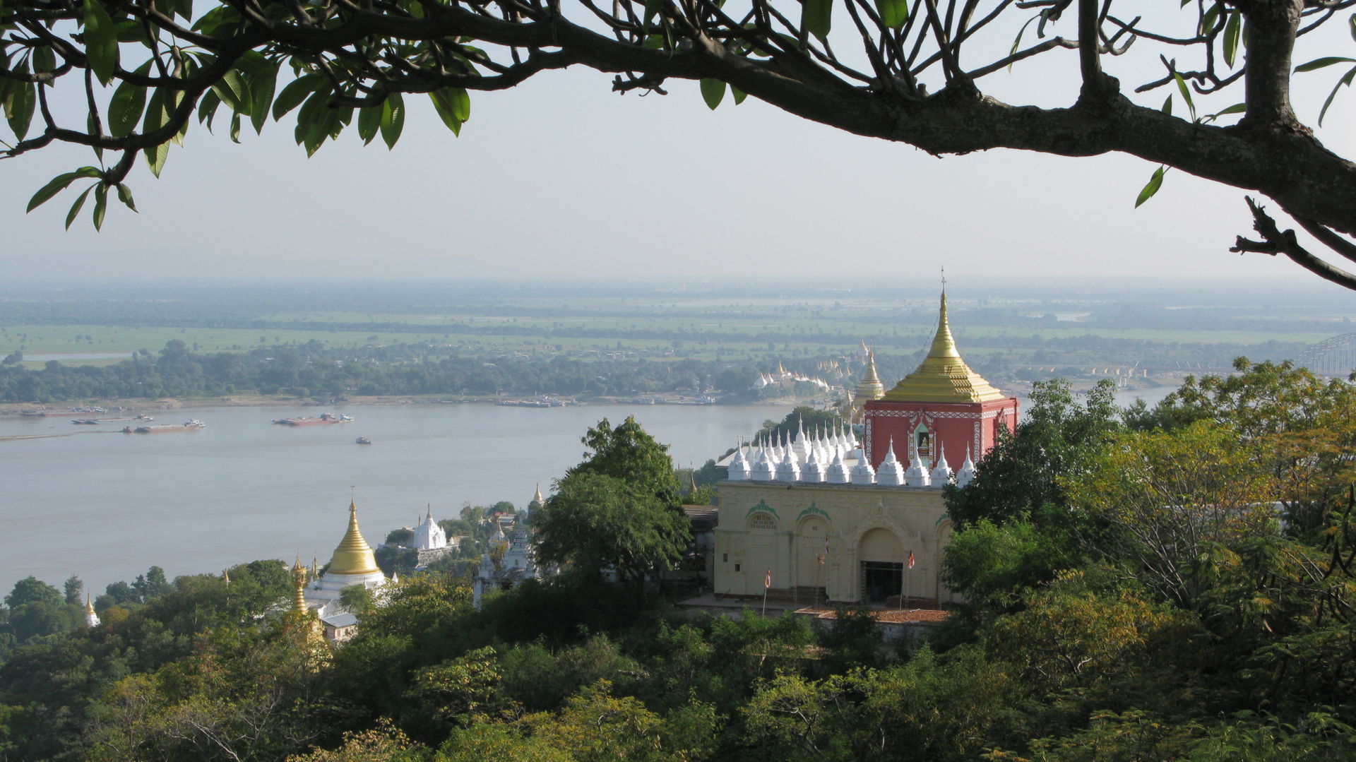 Sagaing with numerous Buddhist monasteries is an important reli…