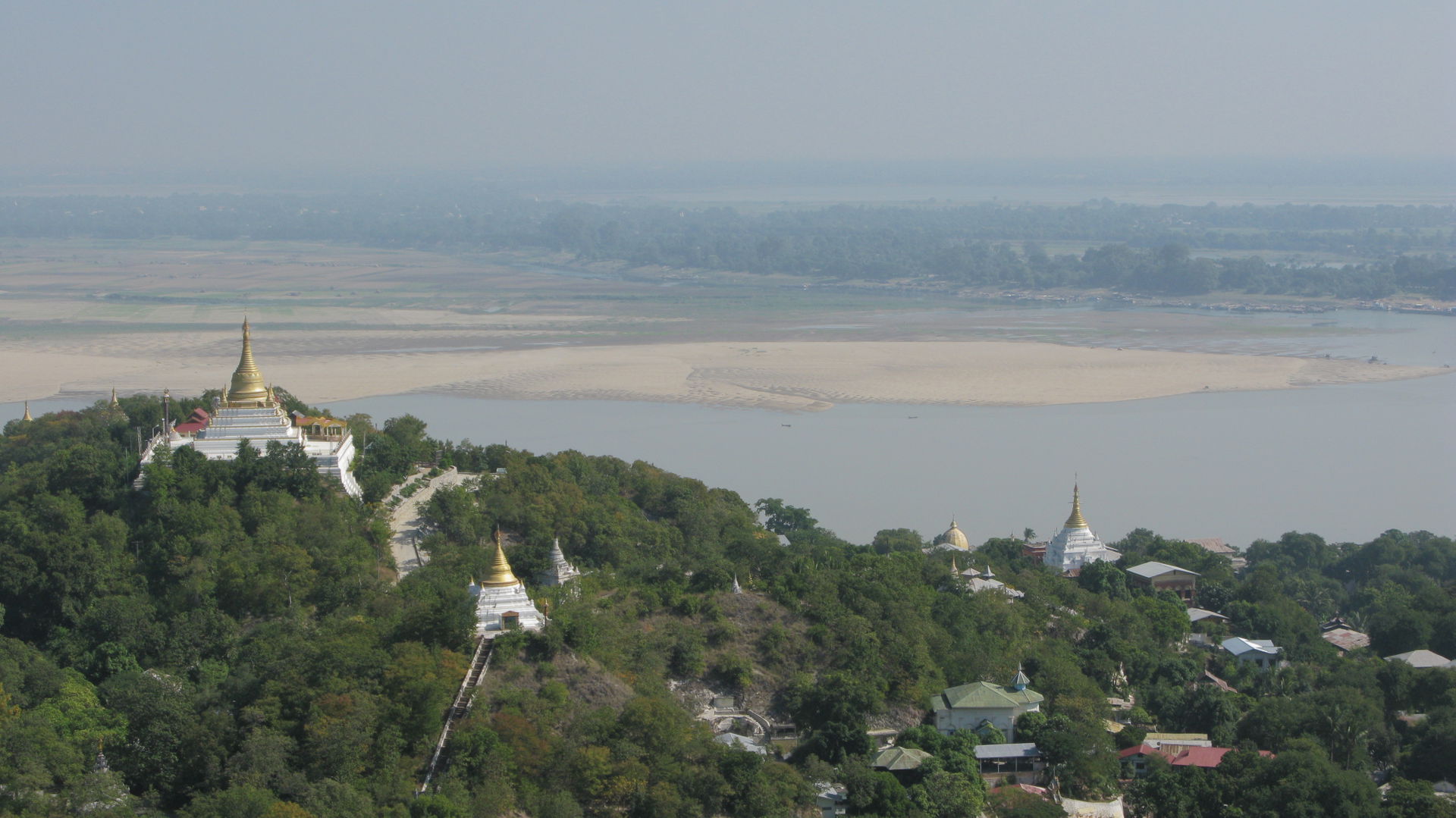 Sagaing with numerous Buddhist monasteries is an important reli…