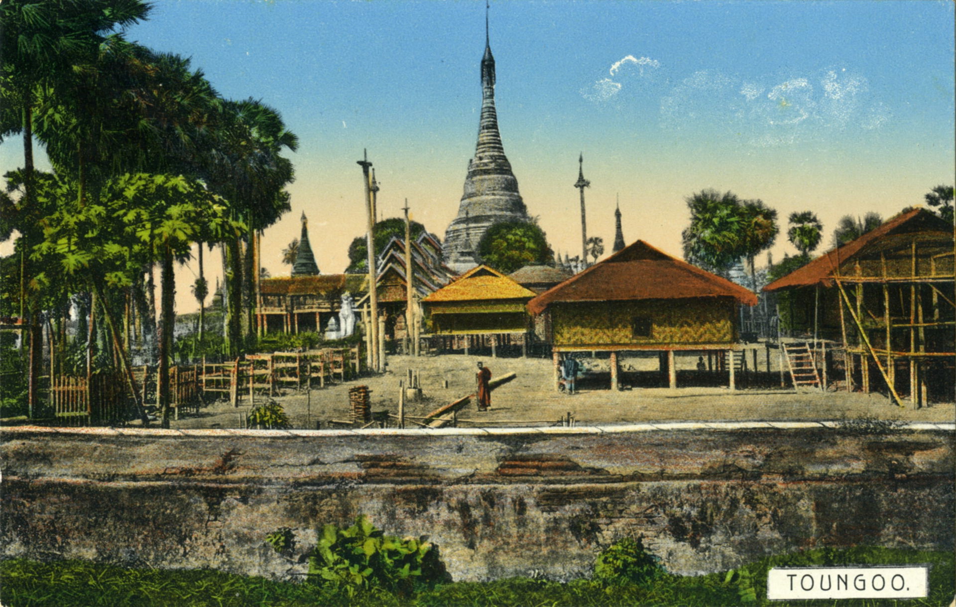 carte postale ancienne. Collection Ahuja. 1900