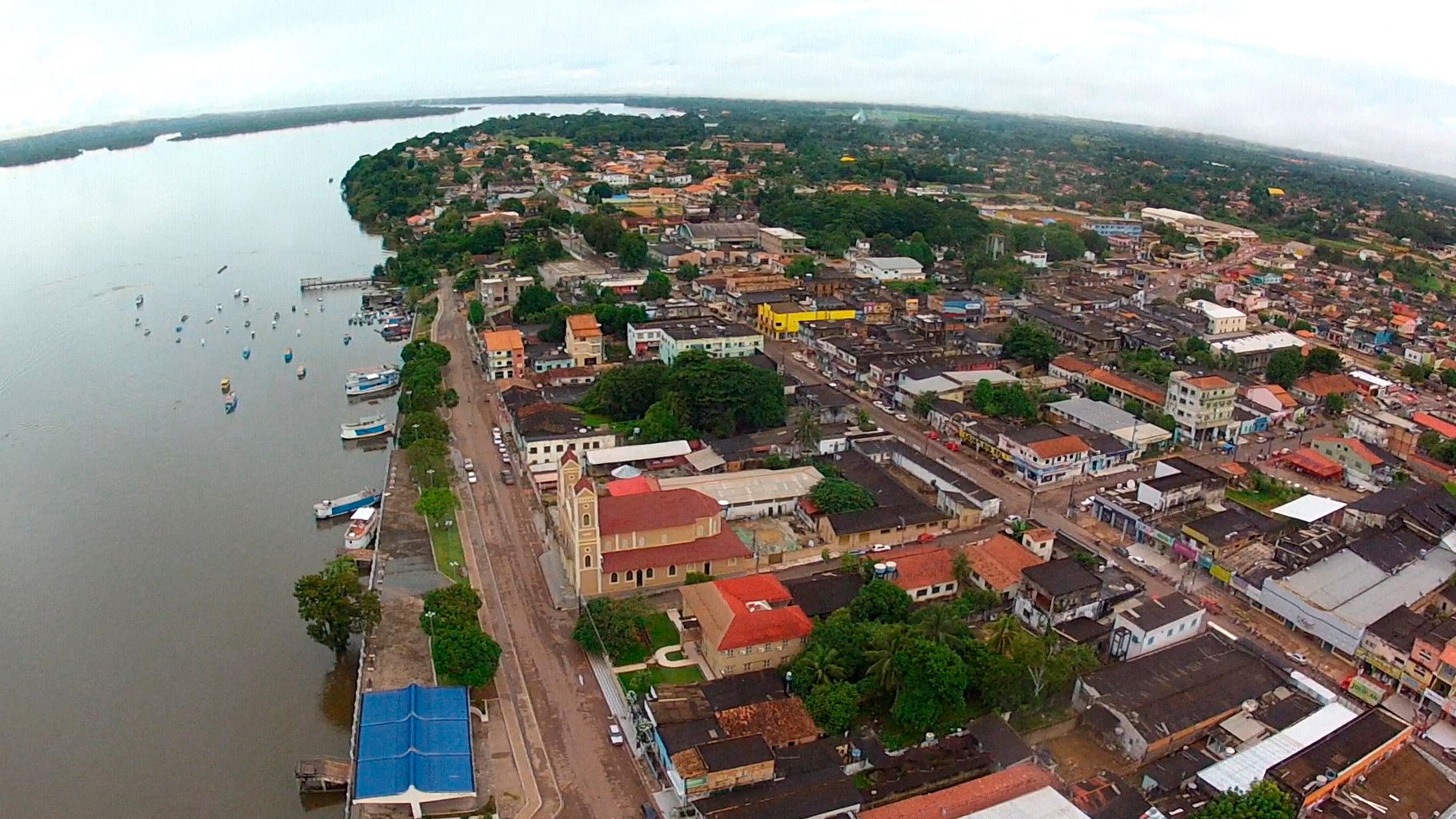 Aerial View of Itaituba, Brazil, Courtesy of Arlyson Souza