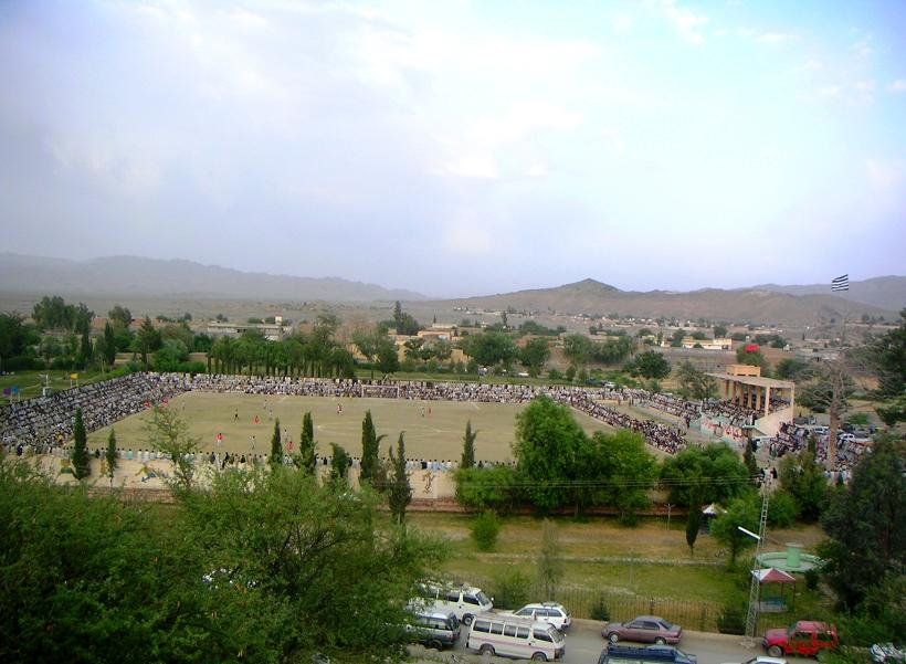 This is Football stadium in Zhob