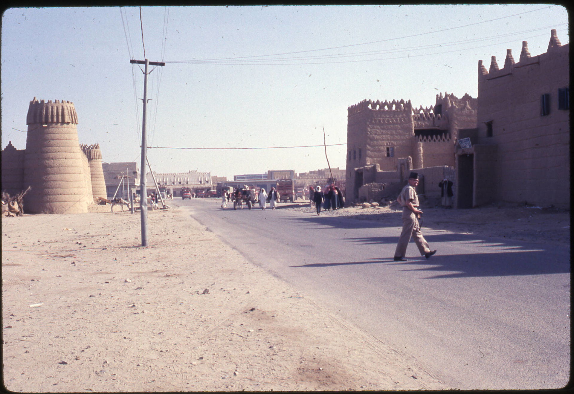 Old fort in the city of Bisha.